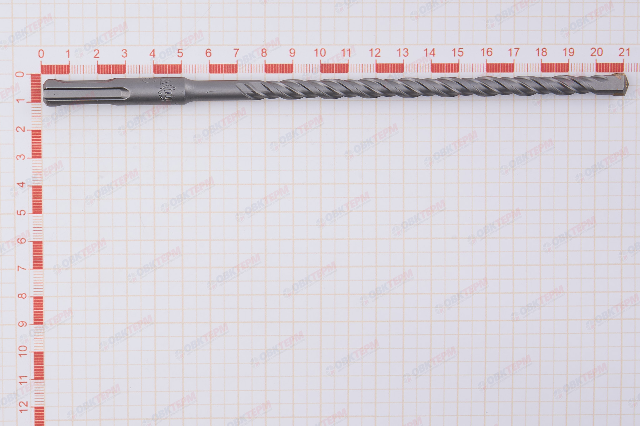 Бур по бетону SDS+  8*210 мм с двойной спиралью InWork - Изображение №5