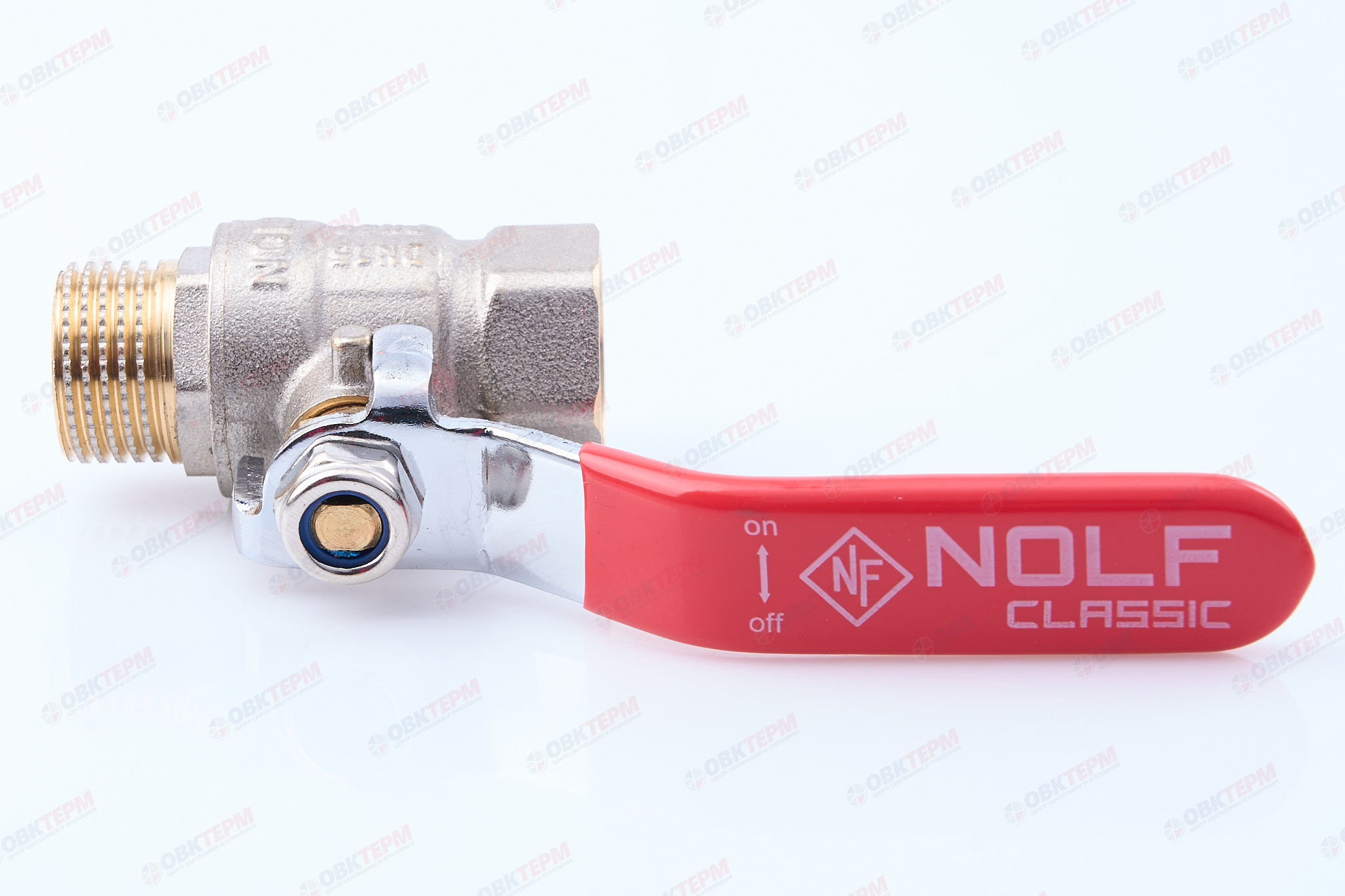 Кран шаровый    NOLF Classic     1/2" ВН   ручка   усиленный  (96 /12) - миниатюра №5