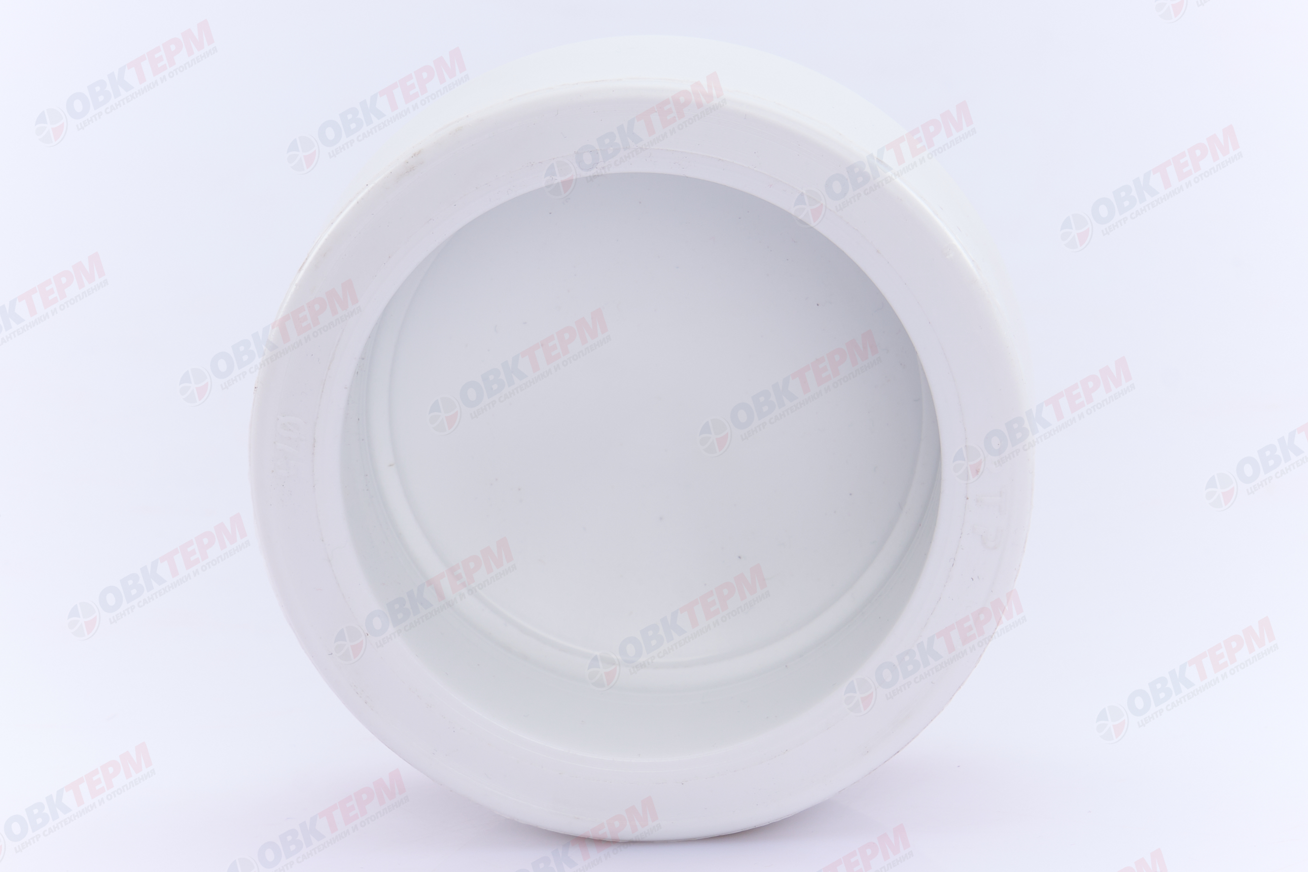 Заглушка  75   БЕЛАЯ PP-R    (RTP)    (28/2) - миниатюра №2