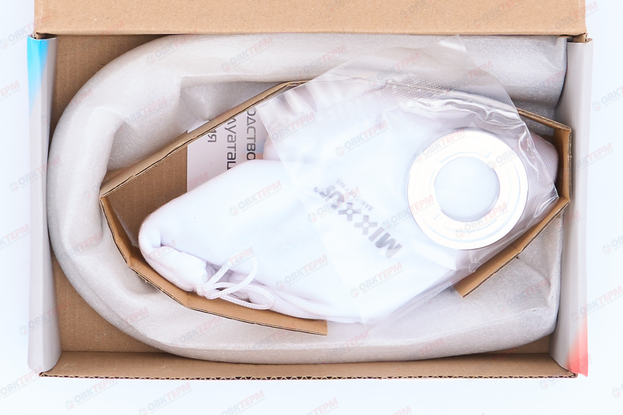 Смеситель д/кухни REFLECTOR MIXXUS ELBA 014 (NUT) WHITE Ø35 ГАЙКА без подводки  (12 шт/ящ) - миниатюра №3