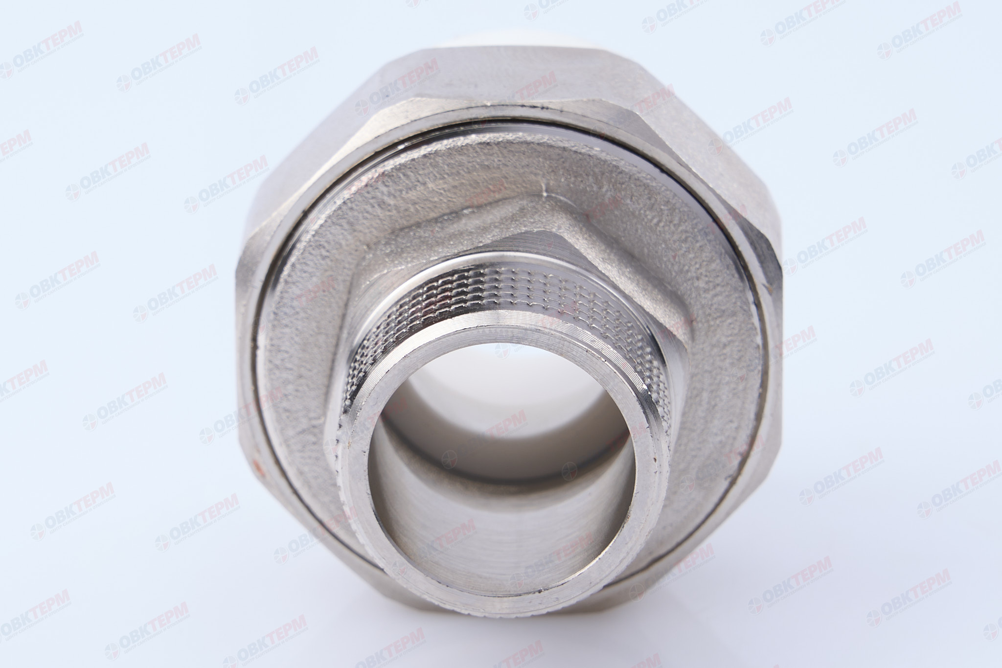 Разборное соединение  25 * 3/4" н    (белый)   (TIM) - Изображение №3