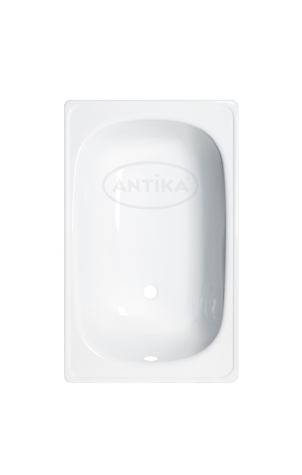 Ванна стальная  ANTIKA  140*70*40 см (1,8мм) (ВИЗ) с ножками - миниатюра №2