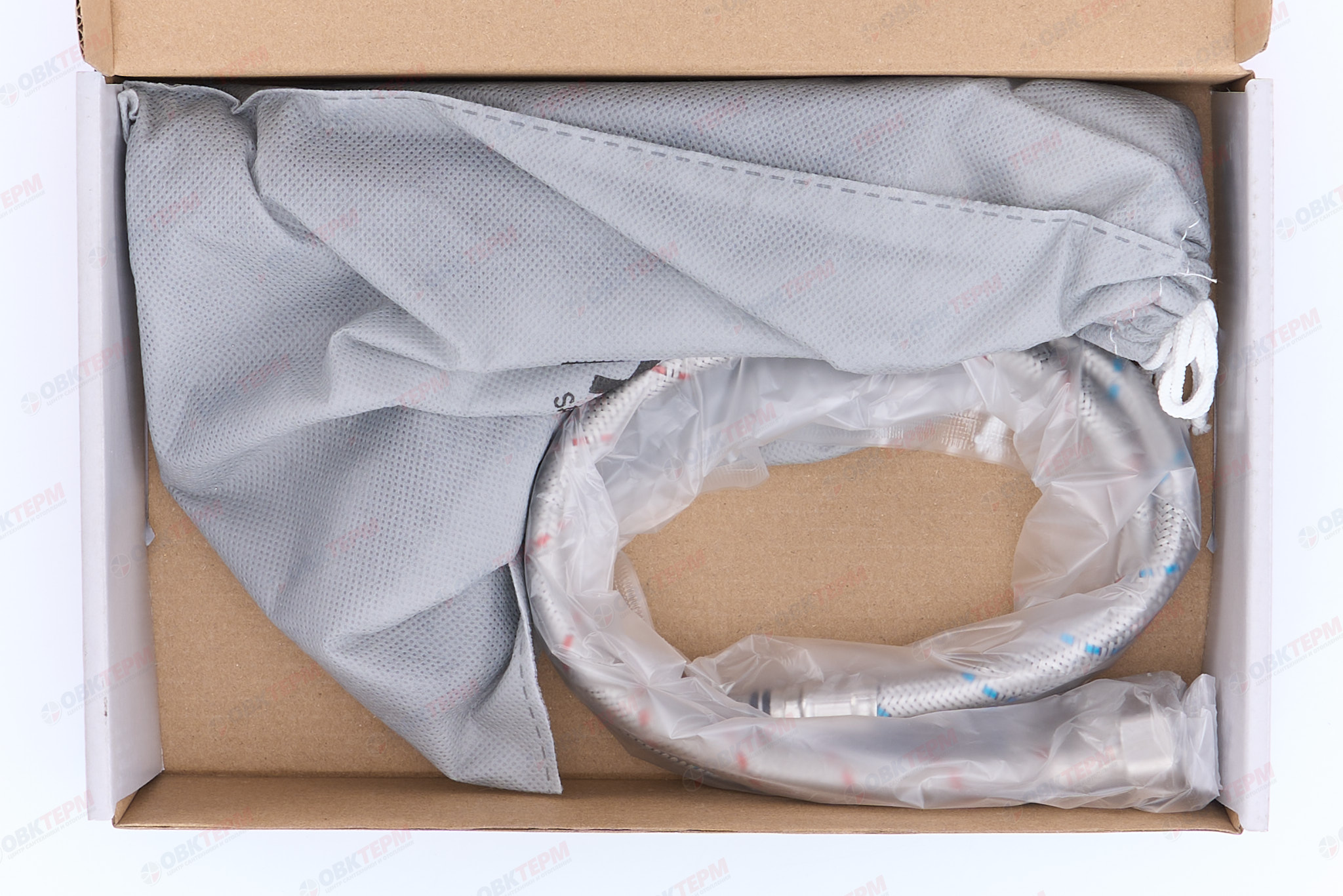 Смеситель д/умывальника нерж/сталь MIXXUS SUS 001A  BLACK Ø40 (10 шт/ящ) - миниатюра №6