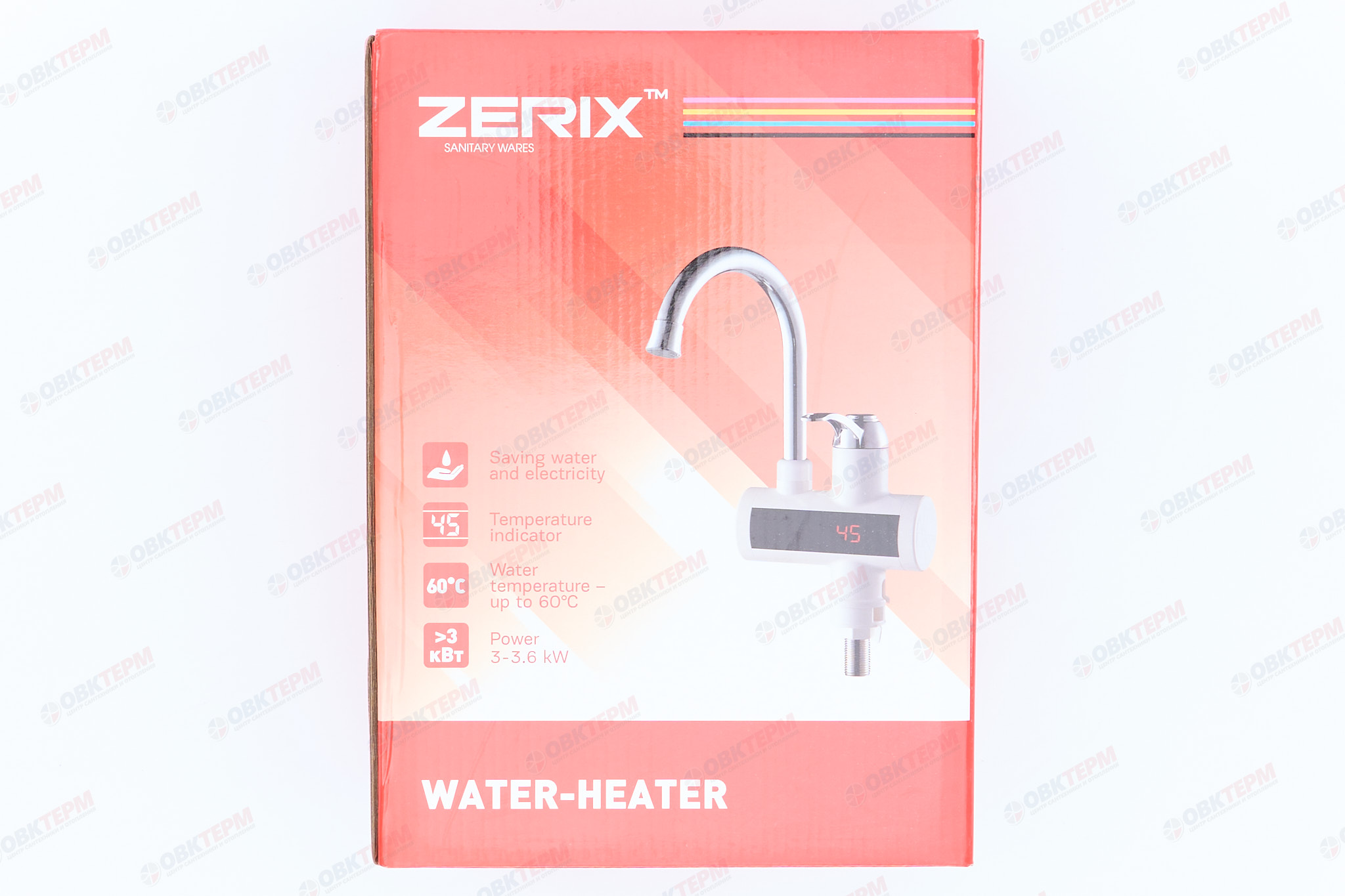 Водонагреватель на стену ZERIX ELW-21W /инд. темп. / 3 kW - миниатюра №5
