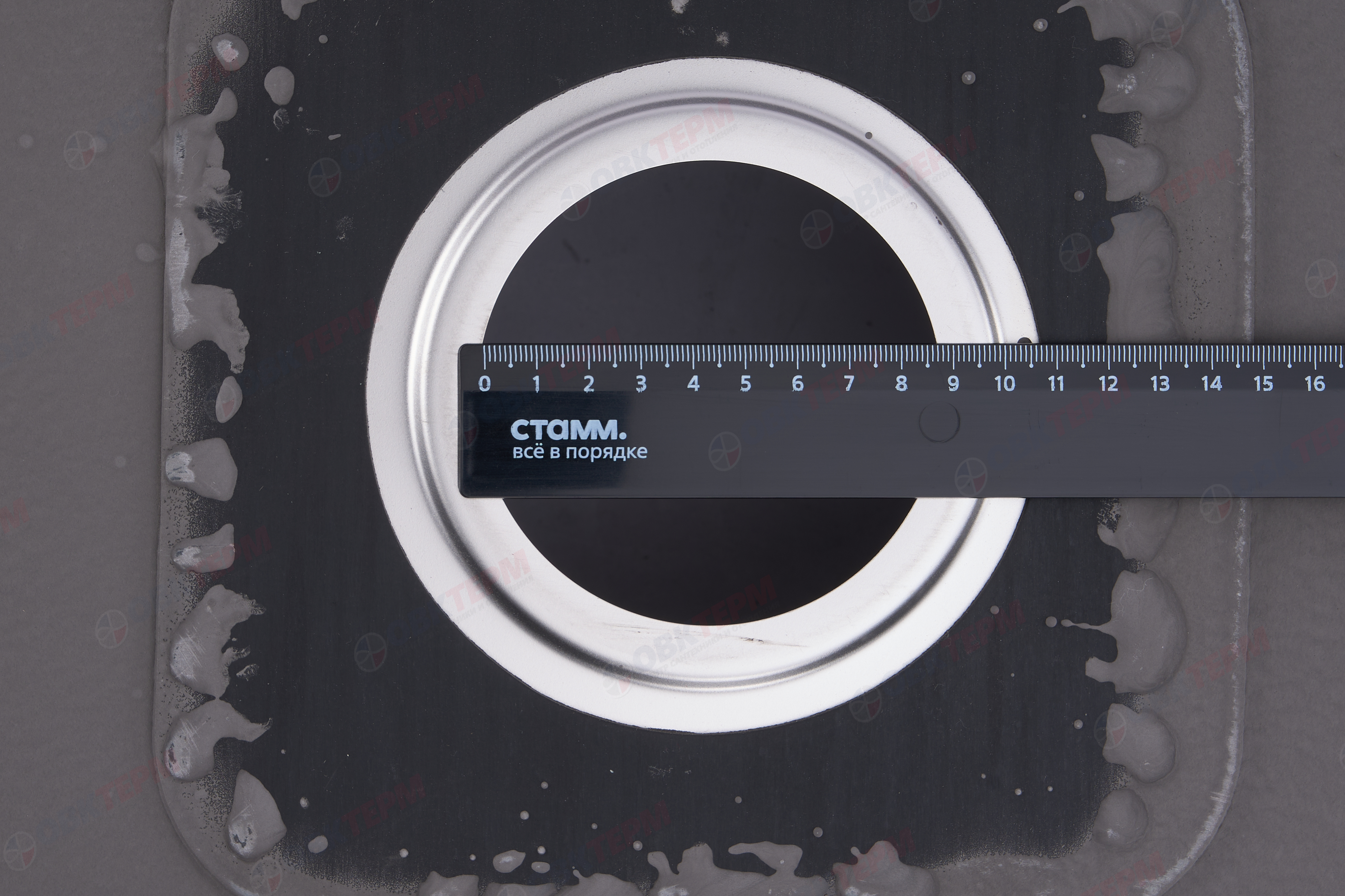 ZERIX мойка Z7642-08-180E (SATIN) ВРЕЗНАЯ /сифон (10шт/ящ) - миниатюра №4