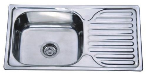 ZERIX мойка Z7642-08-180E (SATIN) ВРЕЗНАЯ /сифон (10шт/ящ) - изображение №1