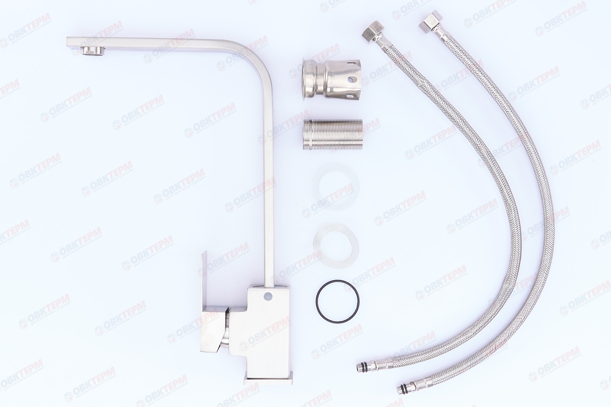 Смеситель д/кухни нерж/сталь CHAMPION KUB-011 (10 шт/ящ) - Изображение №4