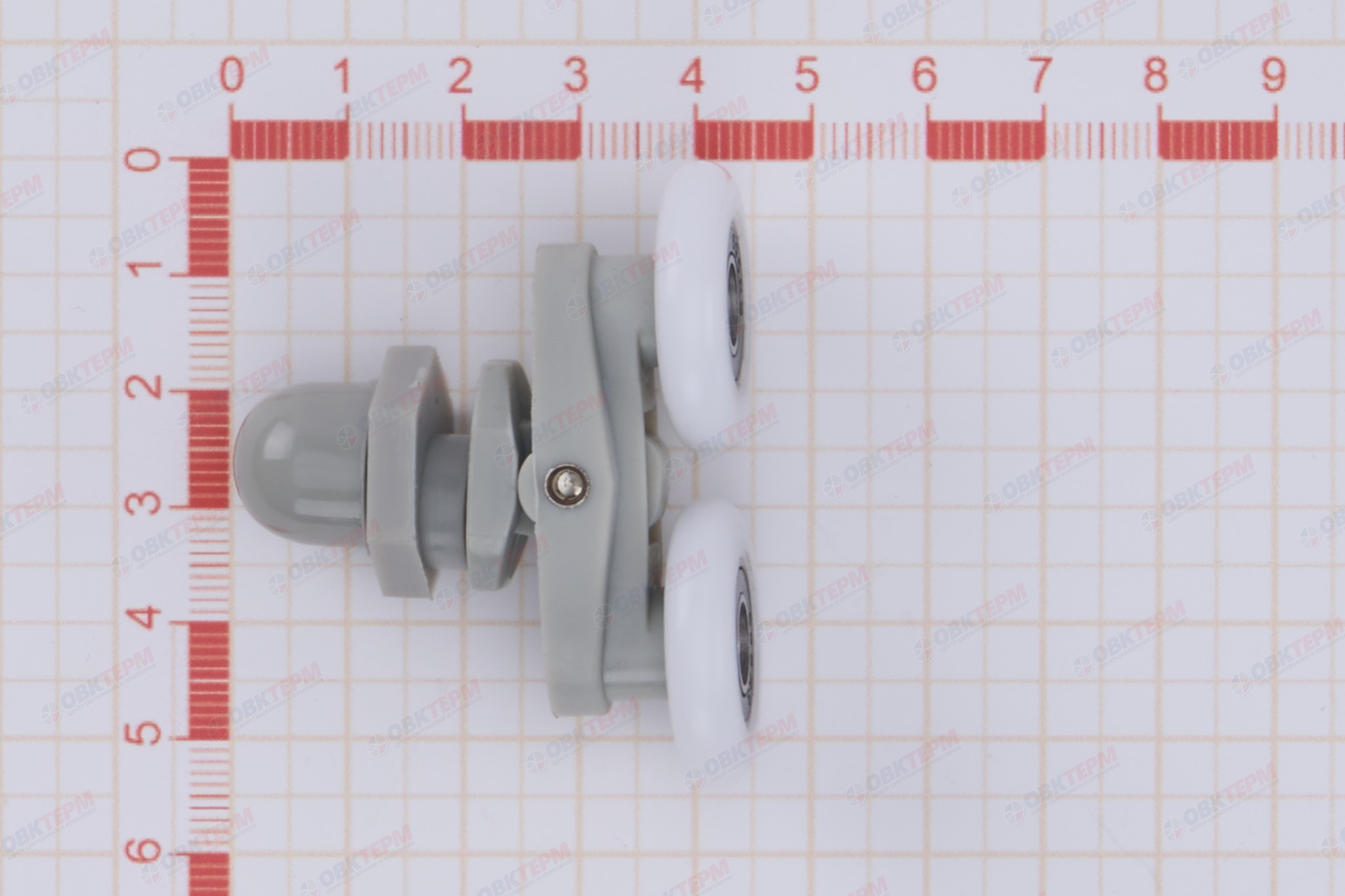 Ролик дверной 25мм эксцентрик двойной на дверь ER (упаковка 8шт) - Изображение №5