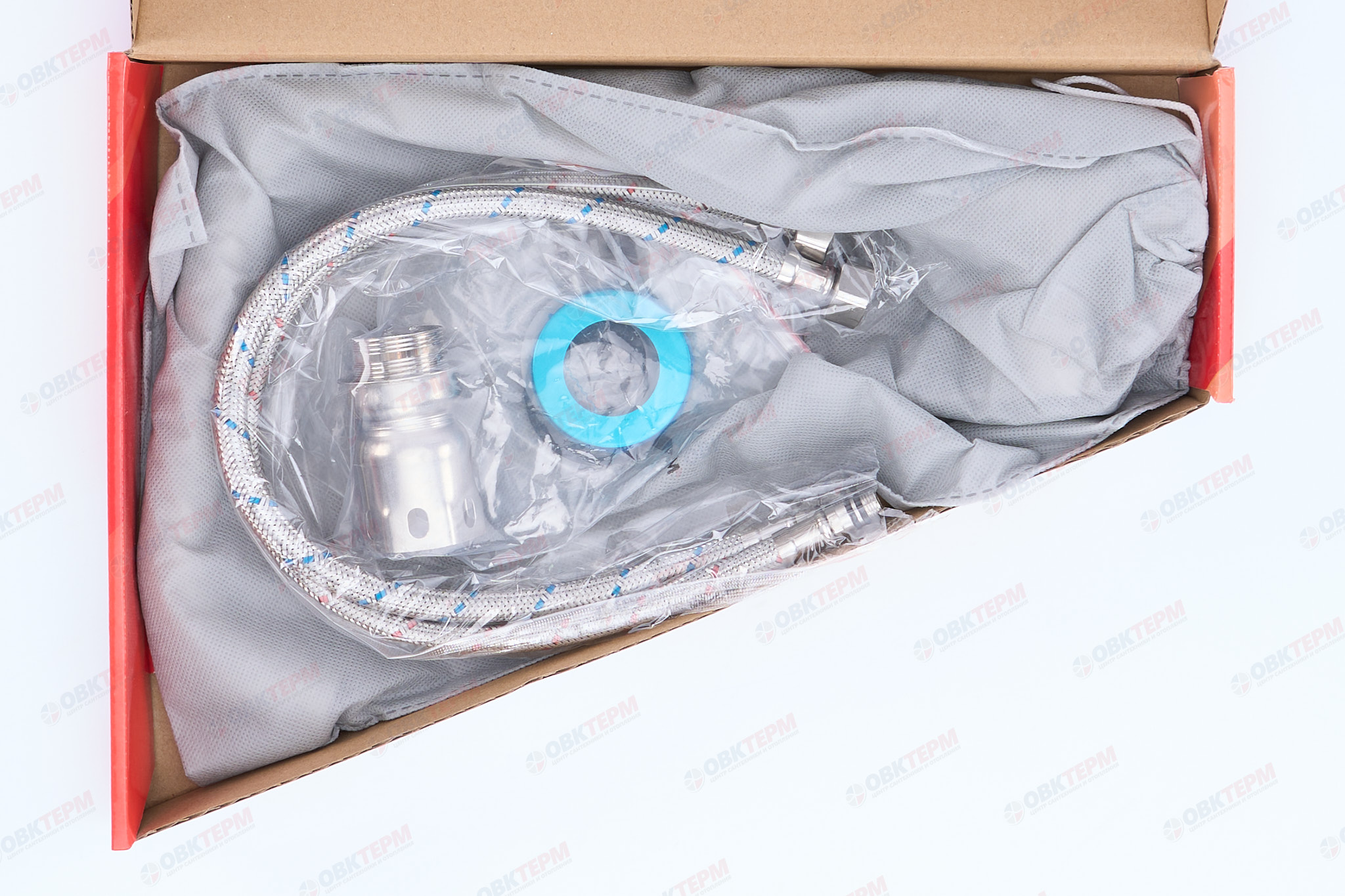 Смеситель д/кухни нерж/сталь ZERIX DAX-011G 10 шт/ящ - миниатюра №5