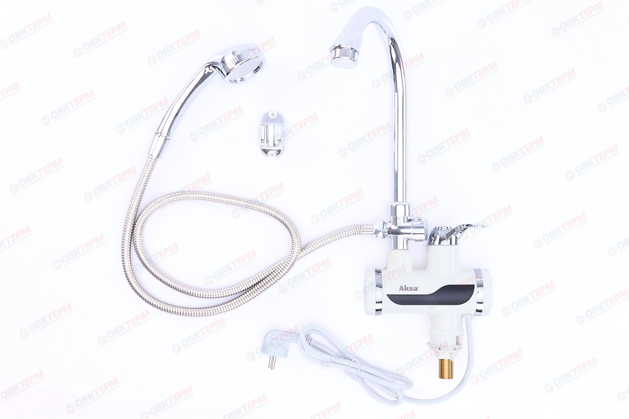 Водонагреватель на мойку AKSA SNP-03-AES /инд. темп. /лейка /3 kW  (10шт/уп) - Изображение №2