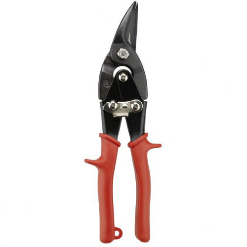 Ножницы по металлу Korvus  250 мм (левые) резинопластик рук - Изображение №1