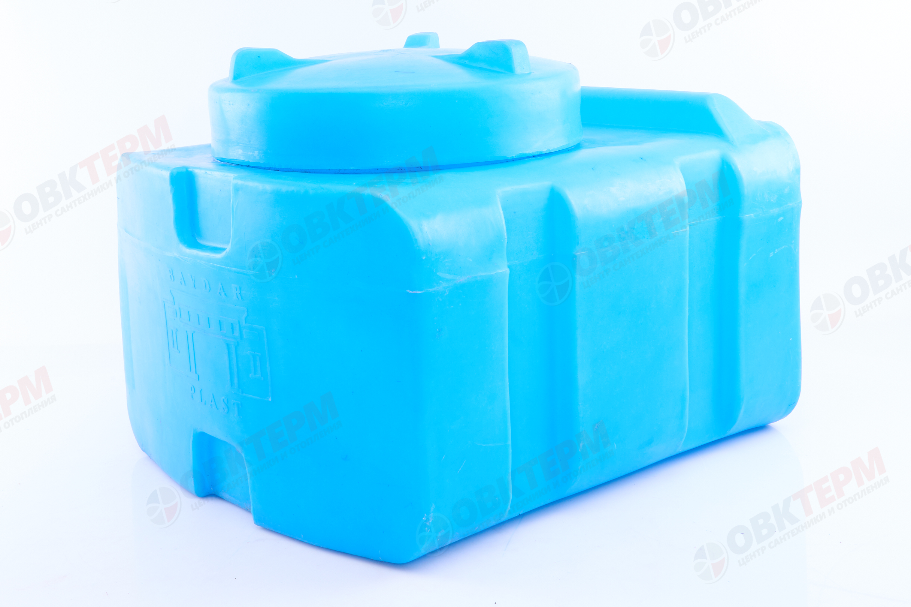 Емкость  Байдар Пласт 100л   прямоугольная  Синяя   (в47*д65*ш55) - Изображение №1