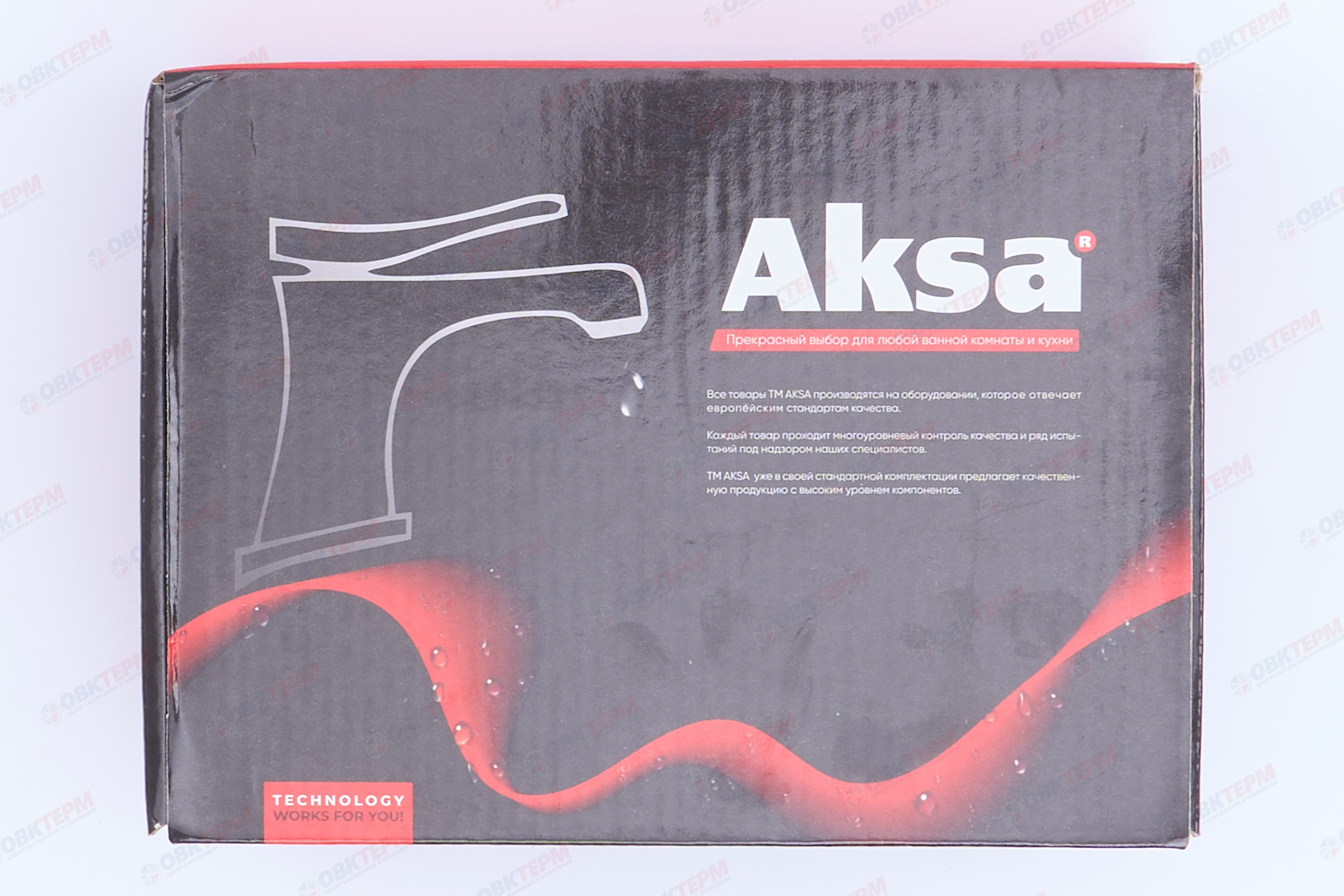 Смеситель д/душа AKSA GIF-05-07 Ø40 (10 шт/ящ) - миниатюра №6