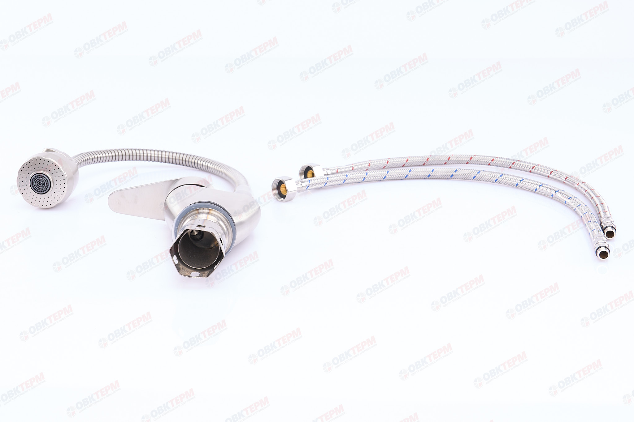 Смеситель д/кухни нерж/сталь REFLECTOR ZERIX ASA-011 10 шт/ящ - миниатюра №4