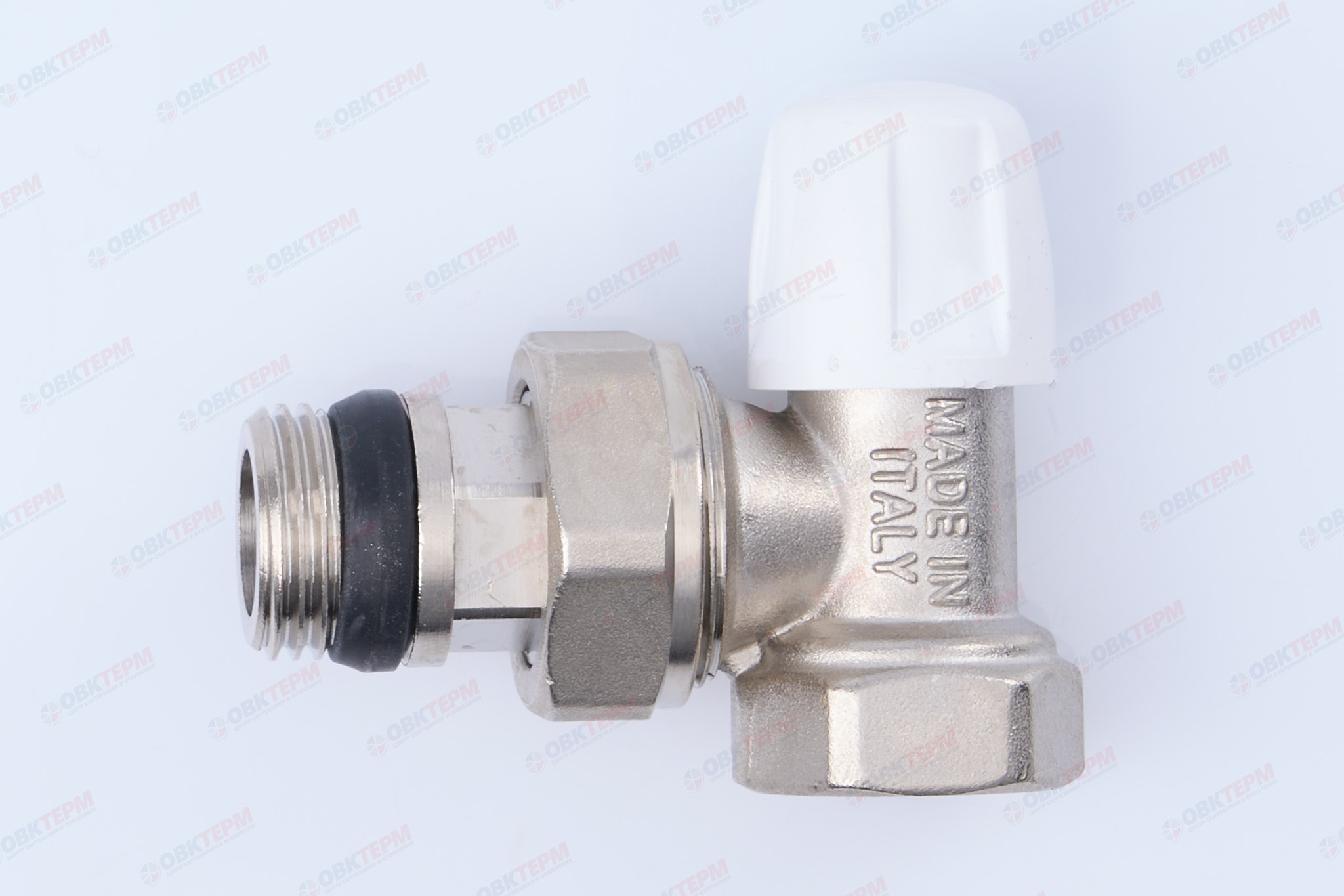 Кран рад.  ICMA нижний угловой 805 + 940 (антипротечка) 1/2"        (50) - Изображение №1