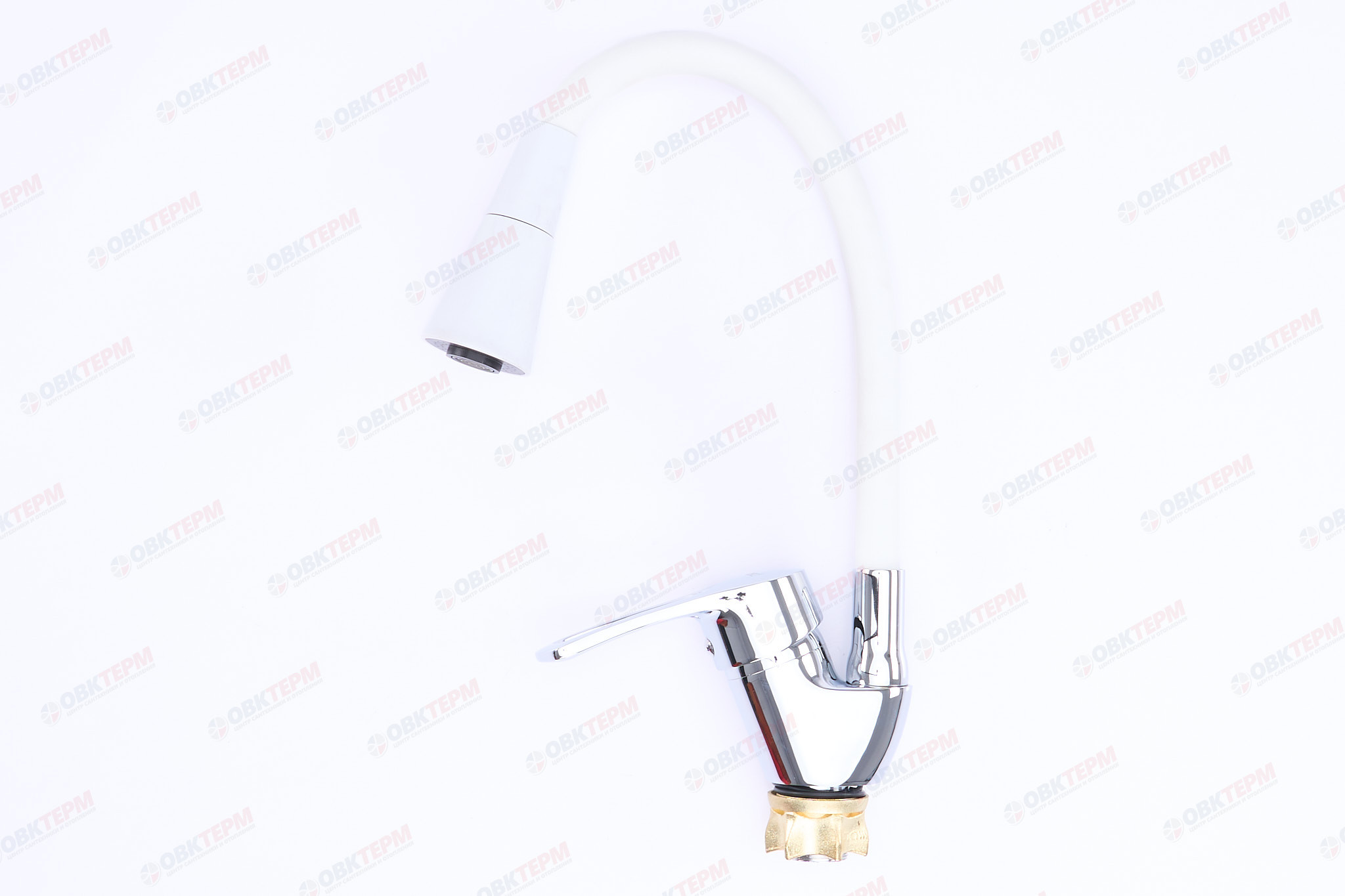 Смеситель д/кухни CHAMPION YUB 011-181 (NUT) REFL.WHITE силик.(10 шт/ящ) - Изображение №2