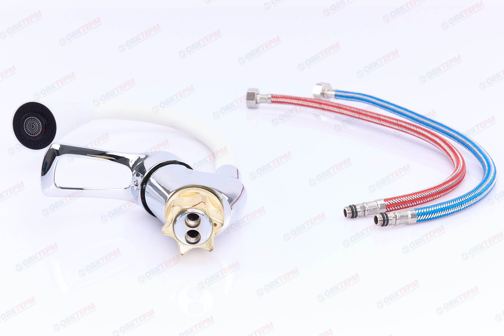 Смеситель д/кухни CHAMPION YUB 011-181 (NUT) REFL.WHITE силик.(10 шт/ящ) - Изображение №4