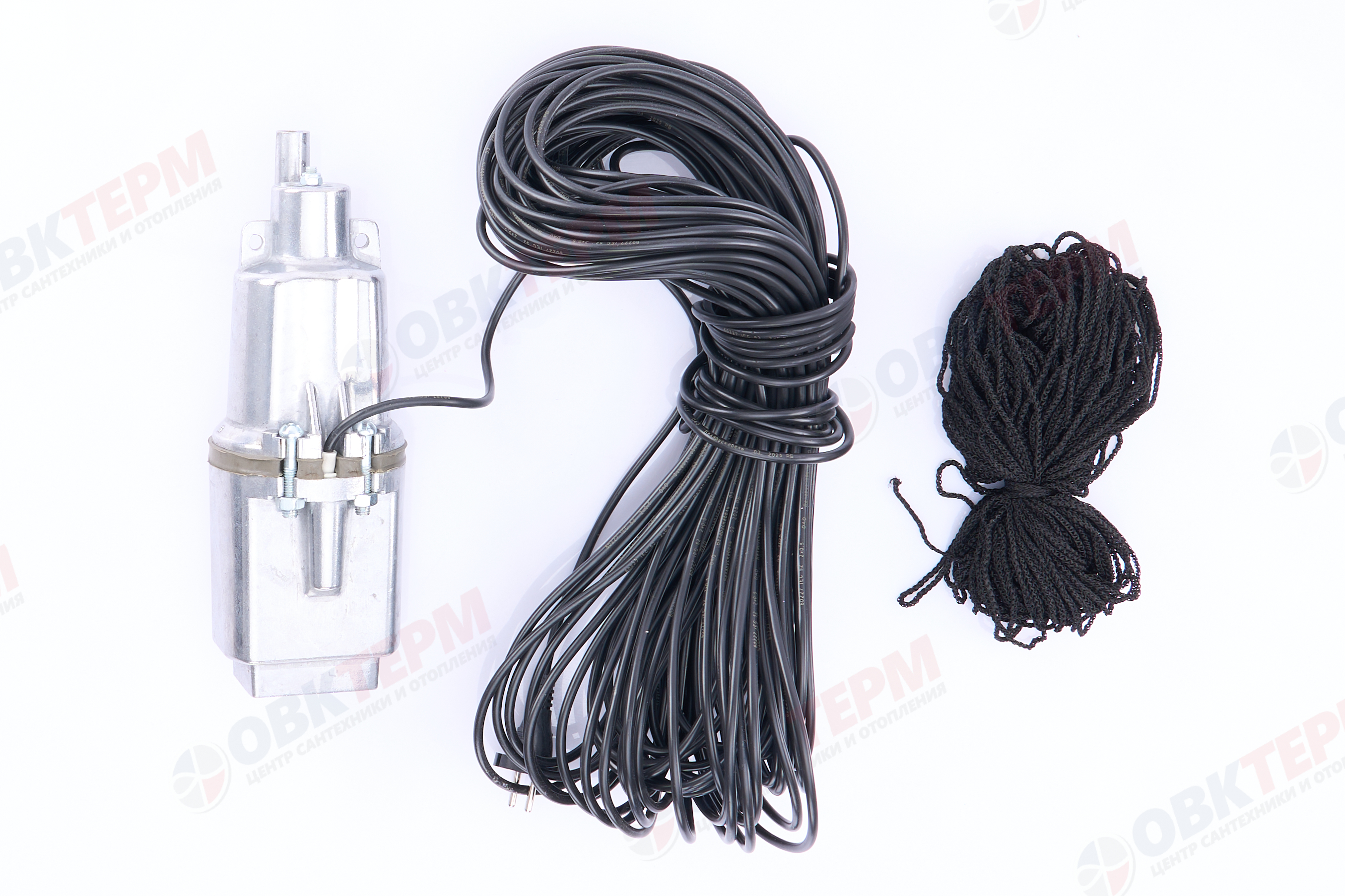 Насос Ручеек-Техноприбор 40метров кабл. (верхний забор, алюм, ТУ 18С) ОРИГИНАЛ (0,28кВт/18л.м./60м.) - Изображение №3