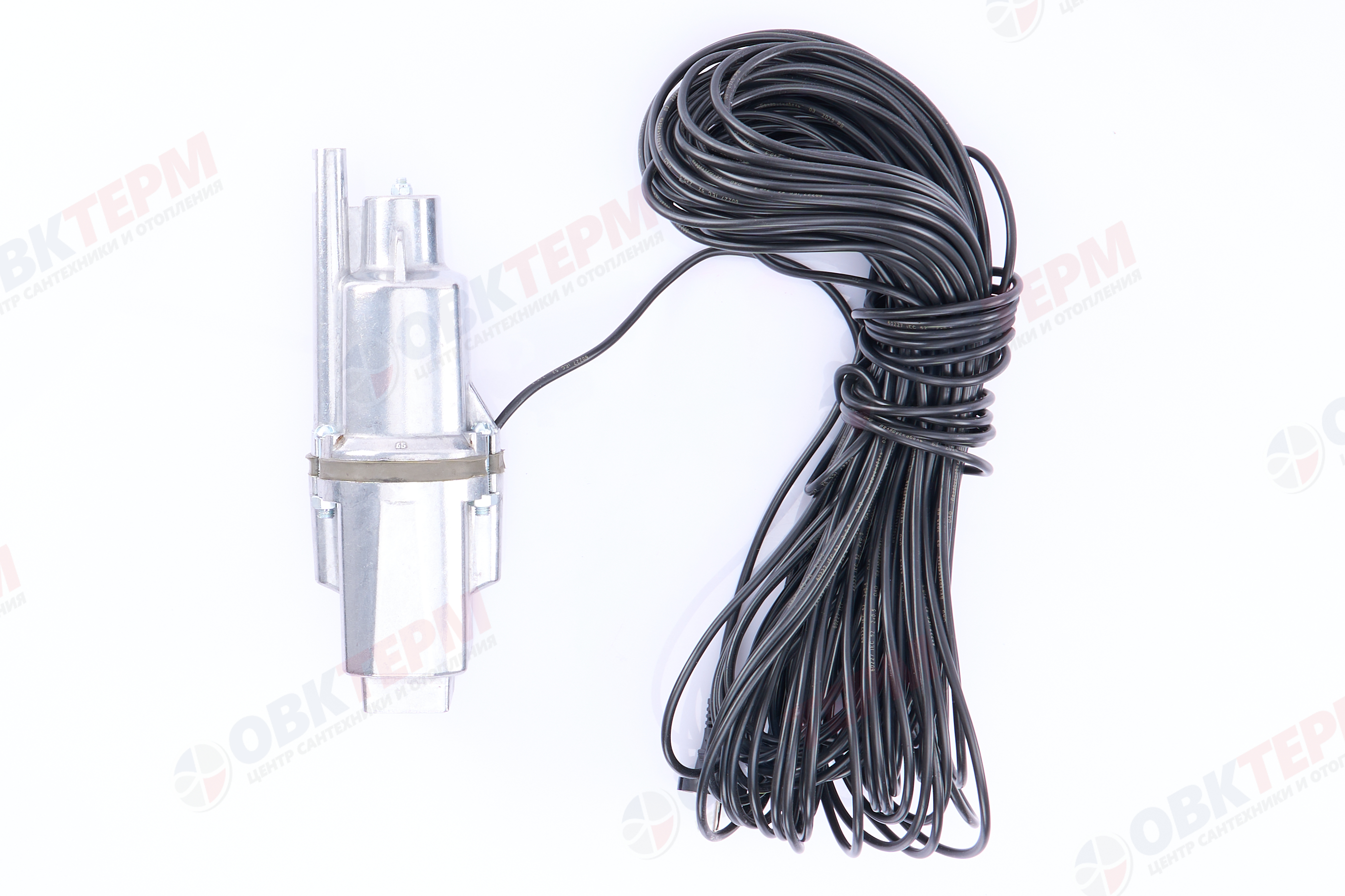 Насос Ручеек-Техноприбор 40метров кабл. (верхний забор, алюм, ТУ 18С) ОРИГИНАЛ (0,28кВт/18л.м./60м.) - миниатюра №7