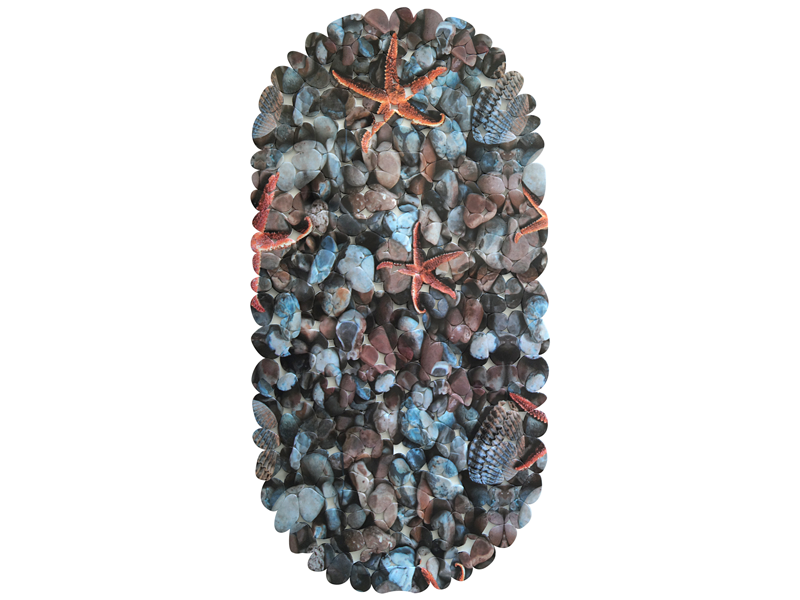 Коврик для ванны "Paradise" VILINA  36x69 см (10 шт/ящ) - Изображение №1