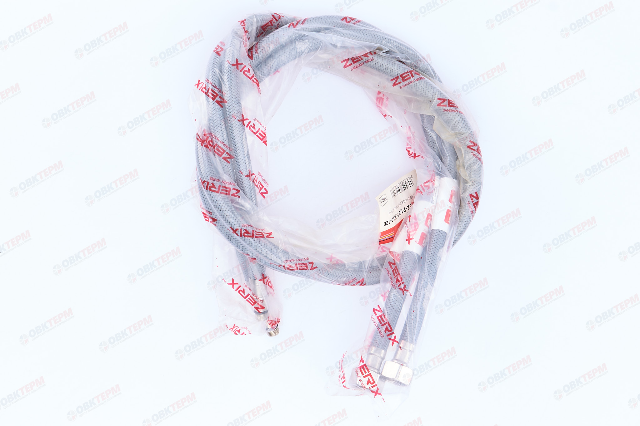 Шланг  1/2" игла  1,2 м  ZERIX нейлон длинный + короткий (50 шт/ящ) - Изображение №4