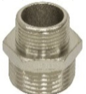 Ниппель      3/4" н  -  1/2" н  никель   NOLF Classic   (400/50) - Изображение №2