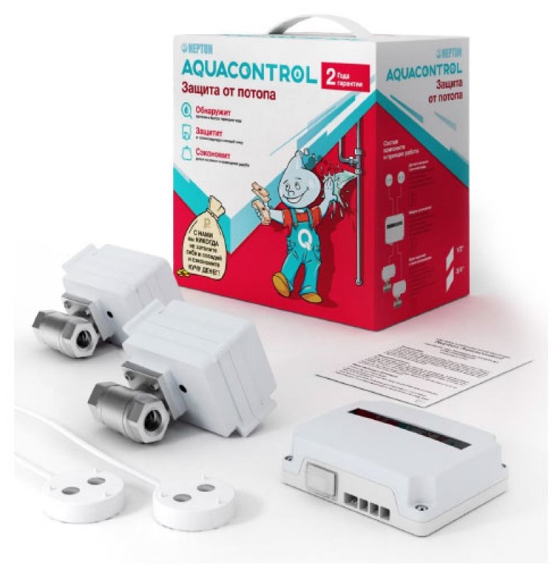 Система защиты от потопа Neptun Aquacontrol 3/4 - Изображение №1
