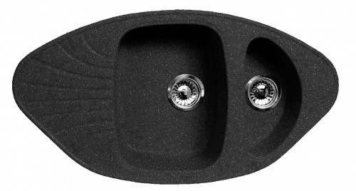 Мойка  УКМ 91-50 SGA-420  черный  Fosto - Изображение №1