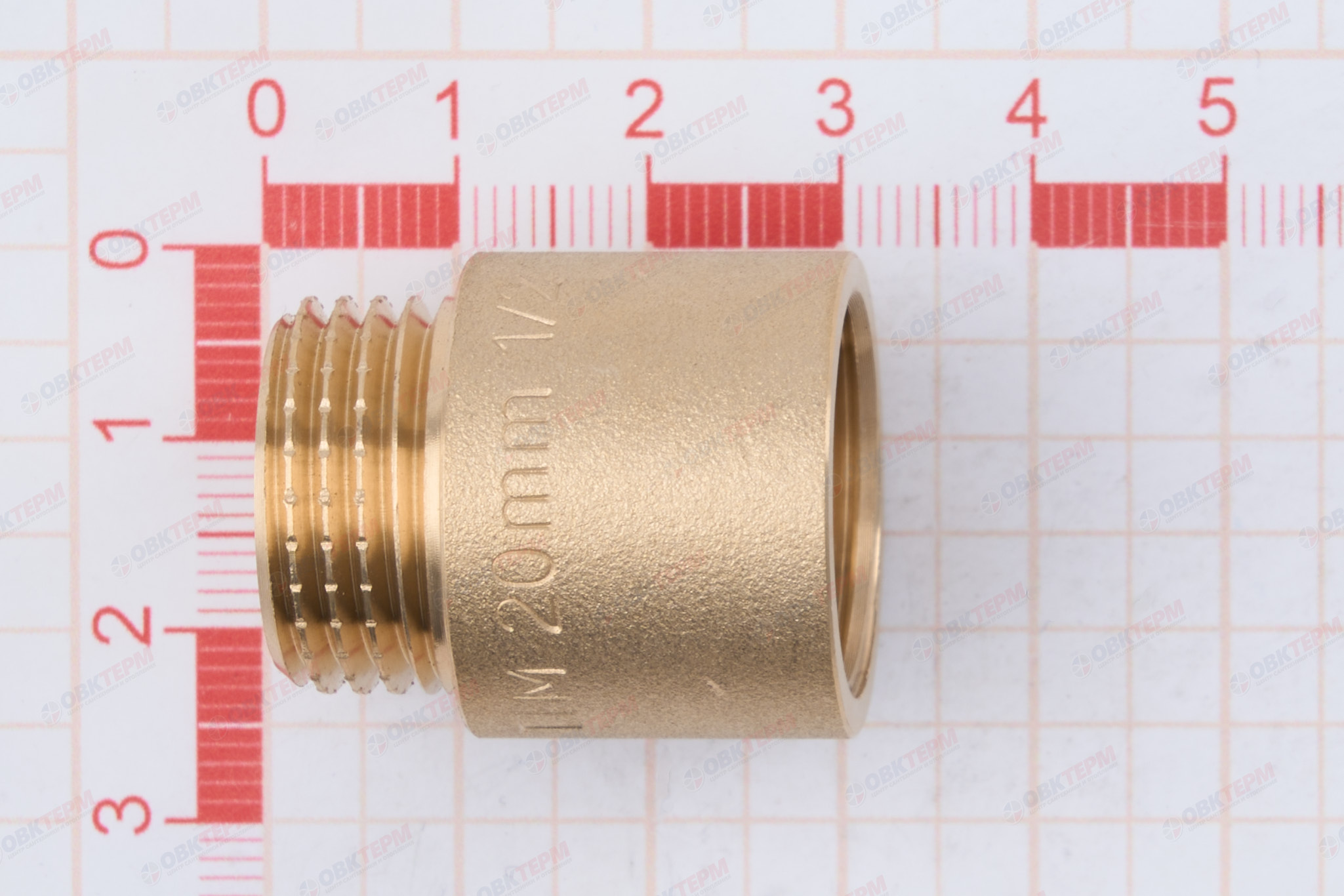 Удлинитель       1/2" , 20 мм,  БРОНЗА   TIM   (10шт) - миниатюра №6
