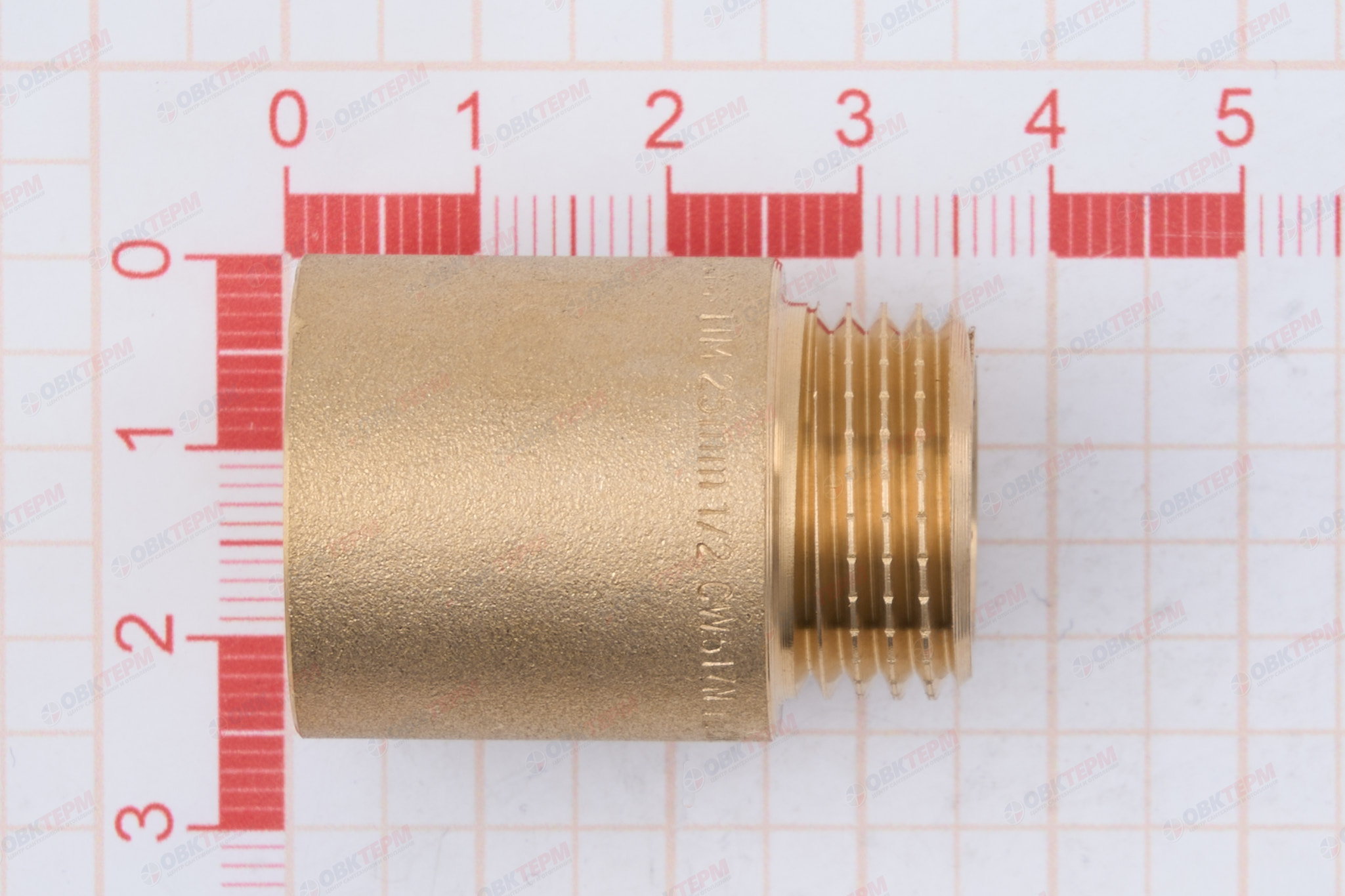 Удлинитель       1/2" , 25 мм,  БРОНЗА   TIM   (170/10шт) - миниатюра №6