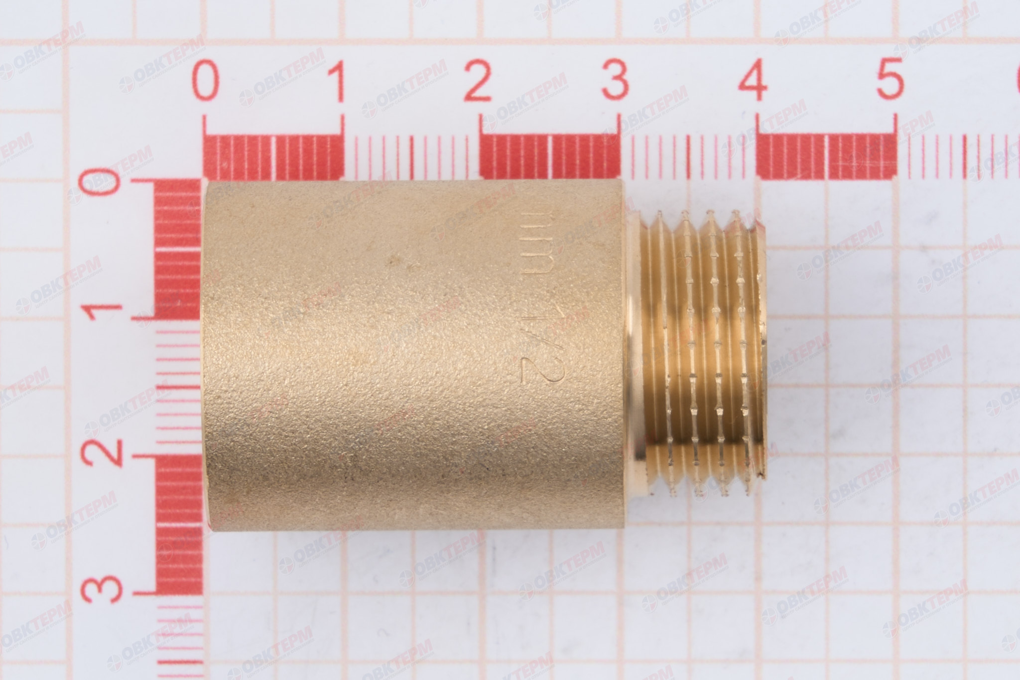 Удлинитель       1/2" , 30 мм,  БРОНЗА   TIM   (10шт) - миниатюра №6