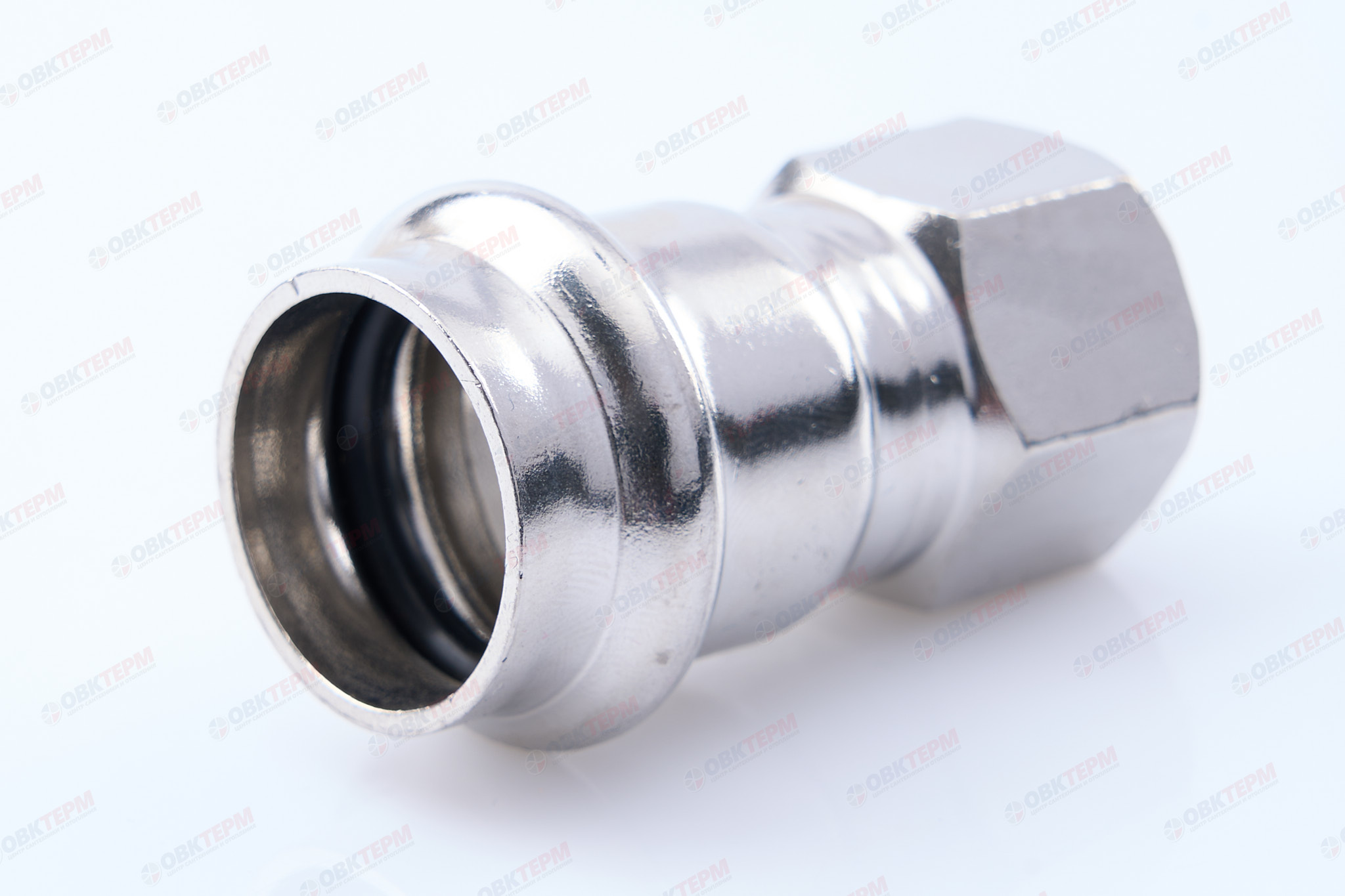 Муфта пресс из нерж.ст.  22 х 1/2"В   TIM  (130/5) - Изображение №1