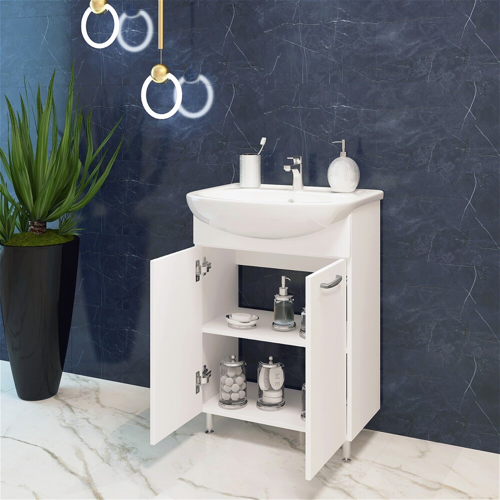 Тумба напольная  55 Коралл-2 (ум Уют 55) - миниатюра №3