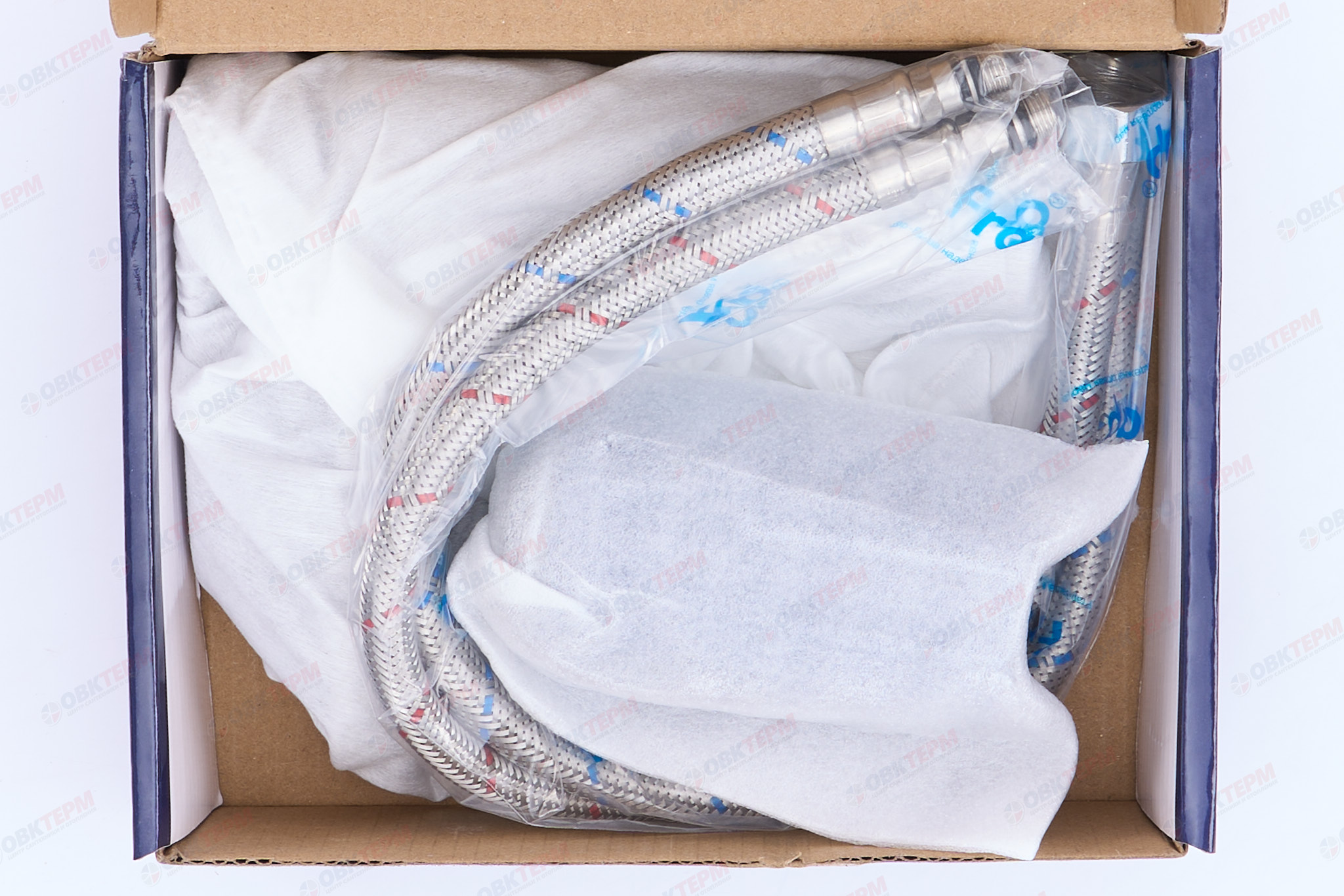 Смеситель д/умывальника нерж/сталь FRAP F1048   (катридж 35мм, на ГАЙКЕ) - миниатюра №6