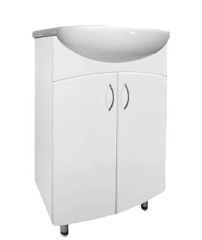 Тумба напольная  55 Антик  белая (ум. Антик 55) Flamenco (В820хШ495хГ285) - изображение №1