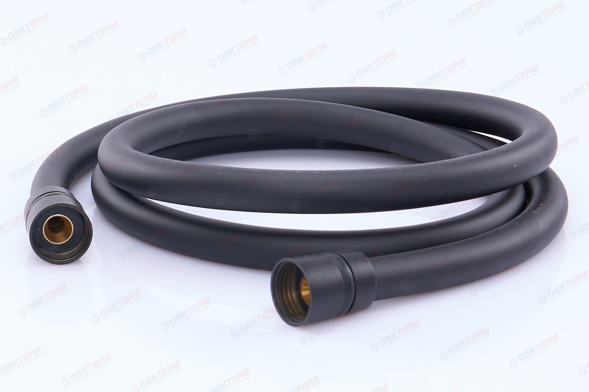 Шланг д/душа ZERIX BLACK.F03 150см силиконовый (48 шт/ящ) - миниатюра №2