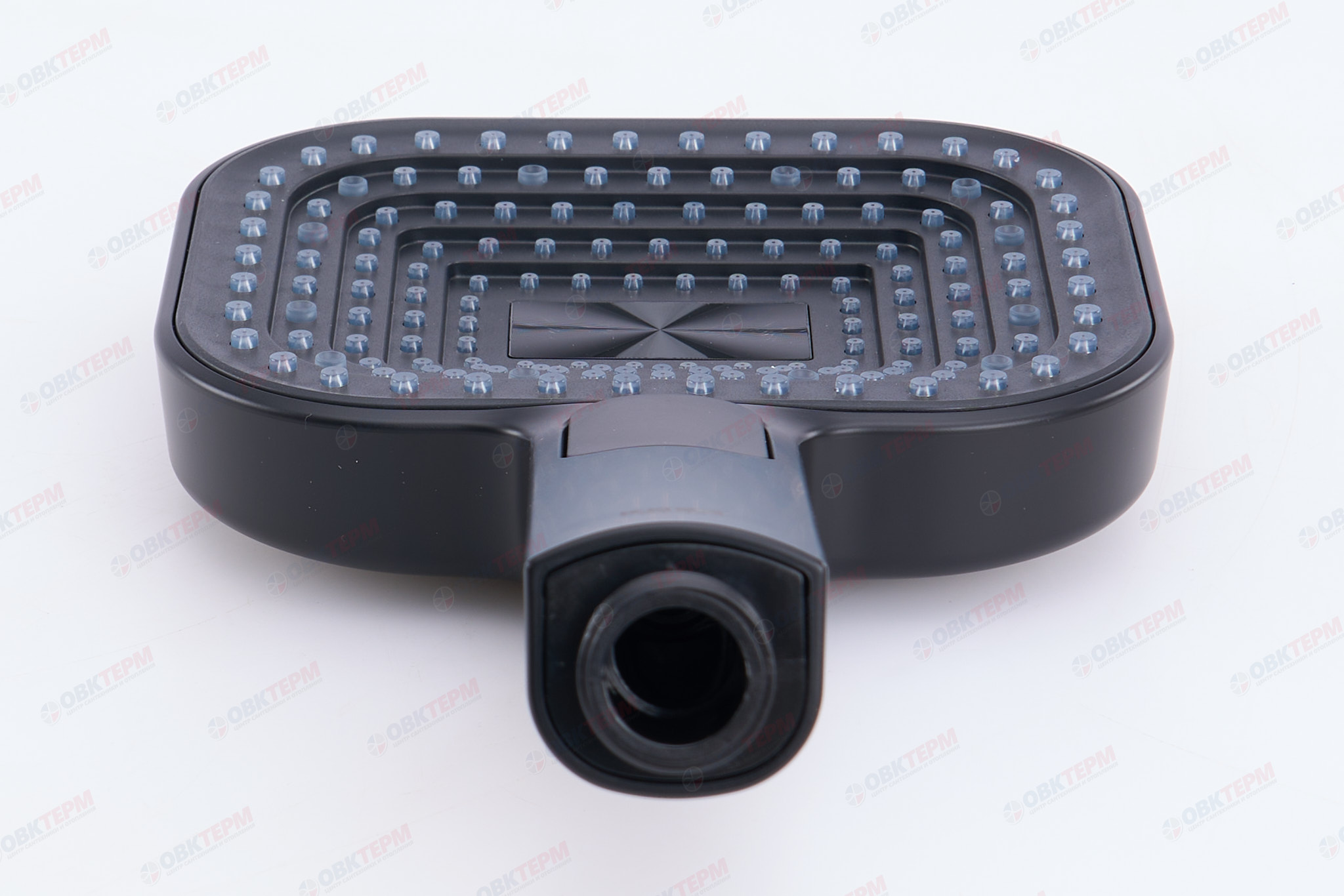 Лейка д/душа ручная KOER KP-0404-05 (3 режима, цвет ЧЕРНЫЙ) 135*115мм (30 шт/ящ) - Изображение №3