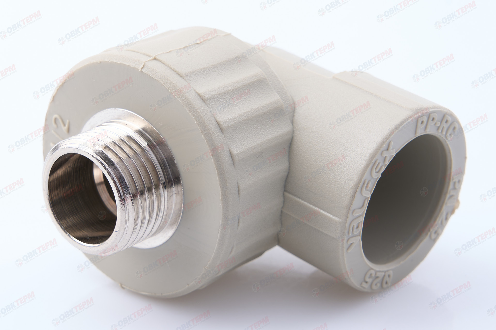 Угол с МРН  25 * 1/2"      (VALFEX)  серый  (90/15) - Изображение №1
