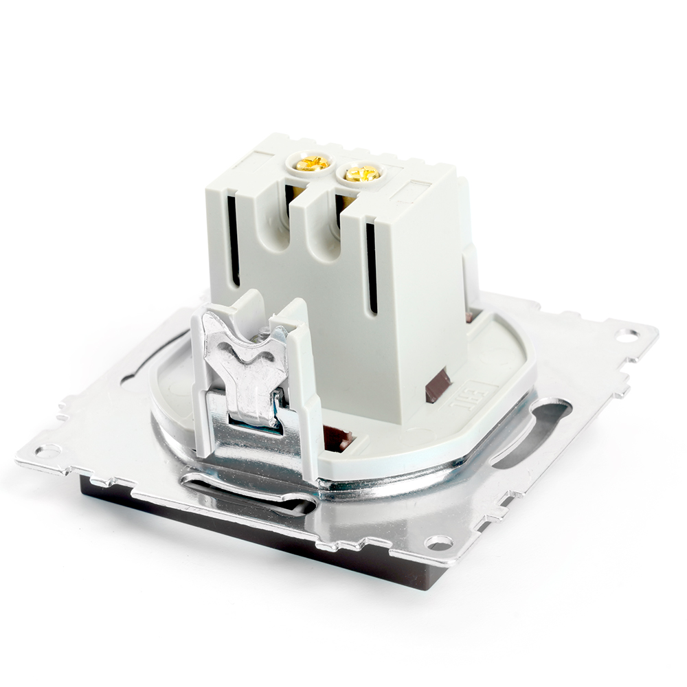 Розетка 2-местная USB (механизм), 250В, 2,1А, STEKKER серия Катрин, GLS10-7115-04, шоколад - миниатюра №7