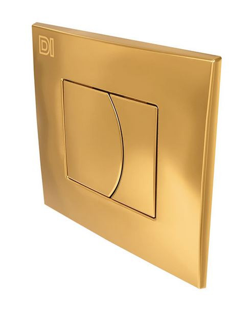 Инсталляц. сист д/унитаза DI (Тип 2-З-DI / кнопка / цвет ЗОЛОТО) - Изображение №2