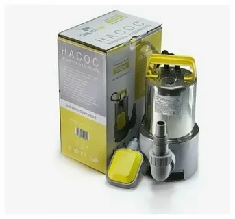 Фекальный насос AQUATIM корпус нерж +пластик (550Вт/175л,7м)  д.к.8м (1шт) - Изображение №2