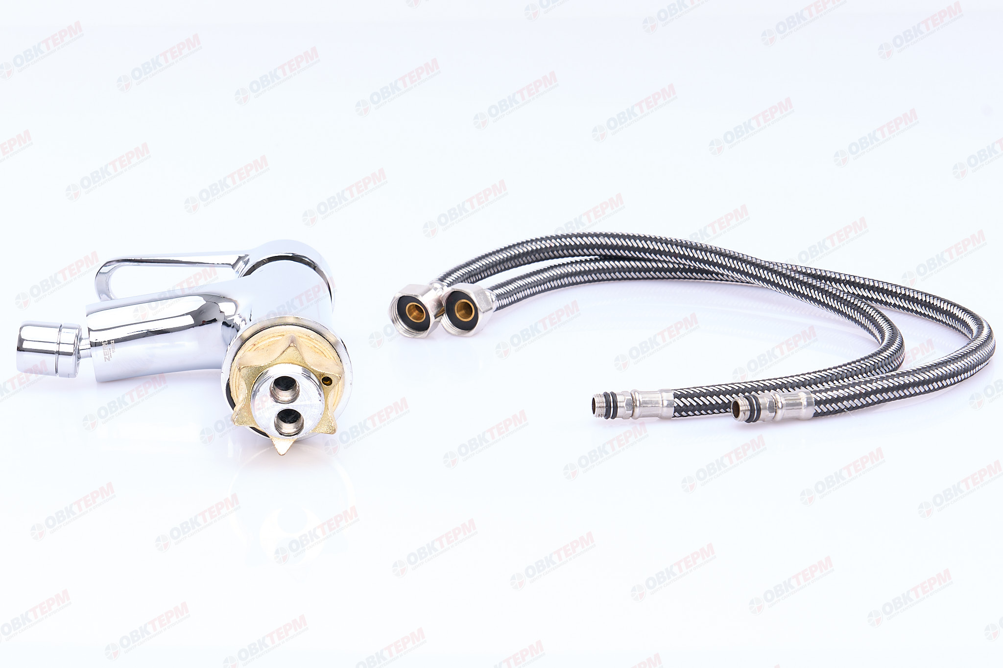 Смеситель д/биде ZERIX PUD2 045 /картридж 35мм /гайка (10 шт/ящ) - Изображение №4