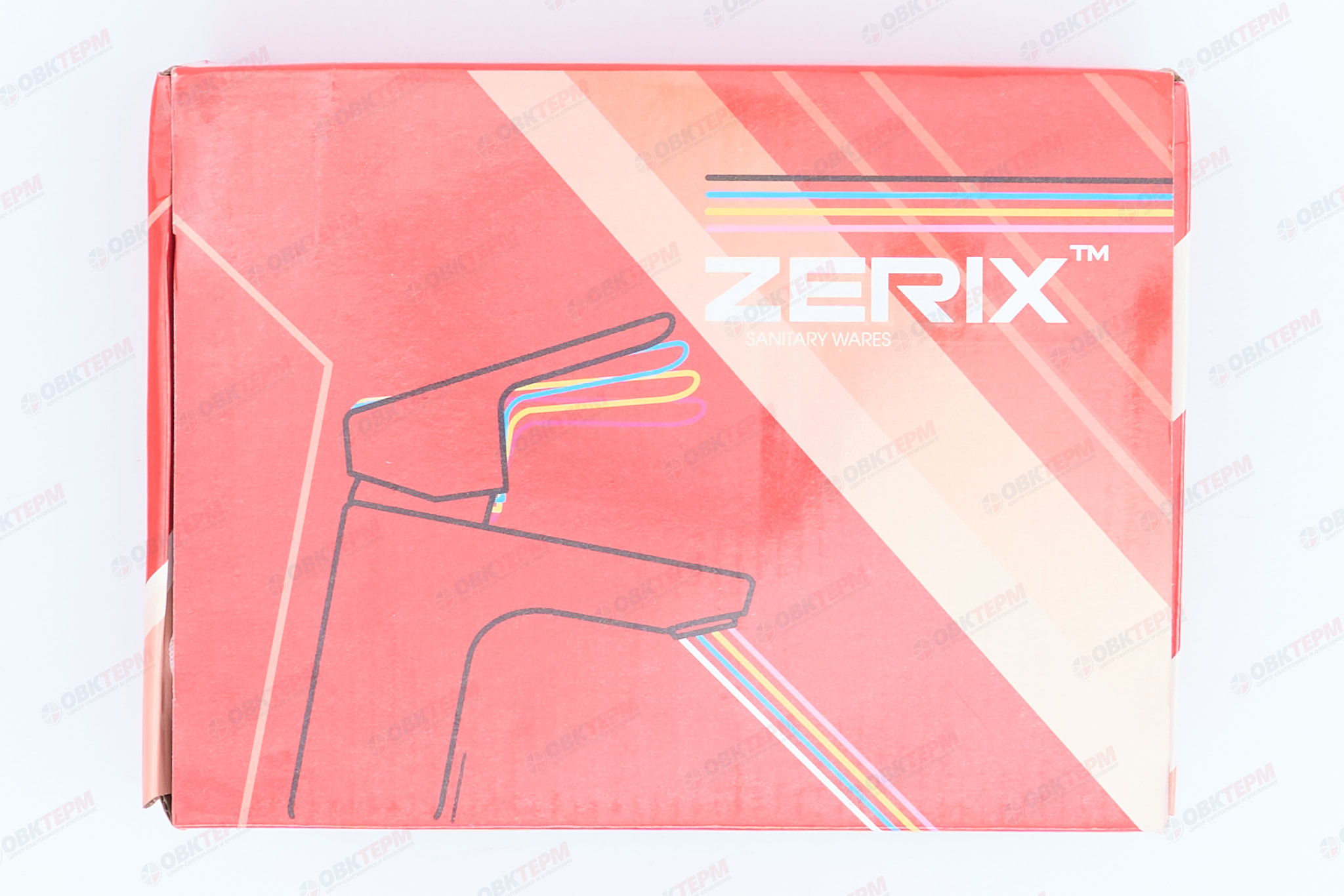 Смеситель д/биде ZERIX PUD2 045 /картридж 35мм /гайка (10 шт/ящ) - миниатюра №6