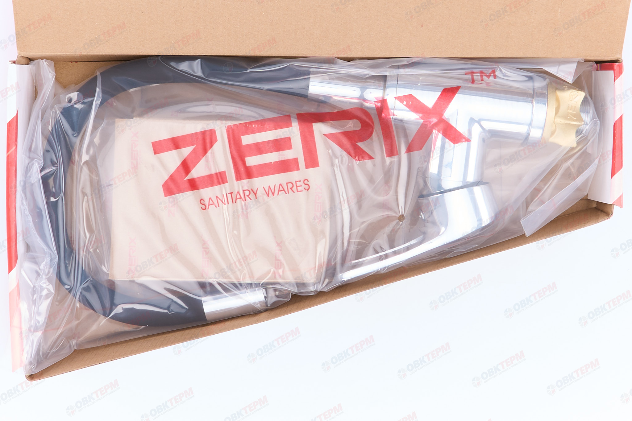 Смеситель д/кухни REFLECTOR ZERIX SAR 181 BLACK   (10 шт/ящ) - миниатюра №6