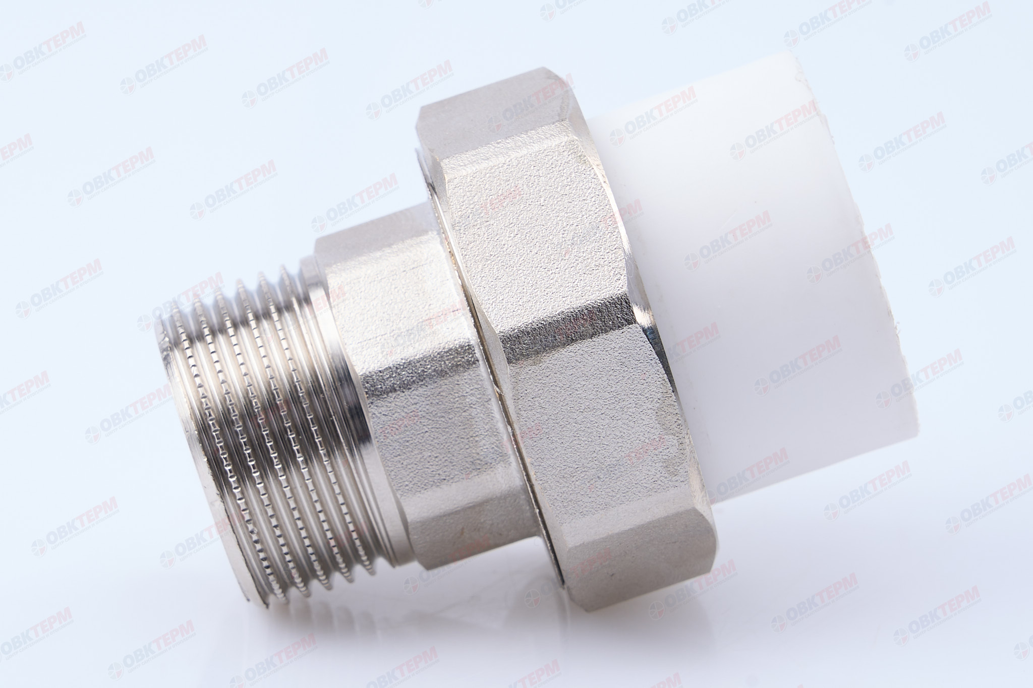 Разборное соединение 32 * 1" н    (белый)  (TIM) - Изображение №4