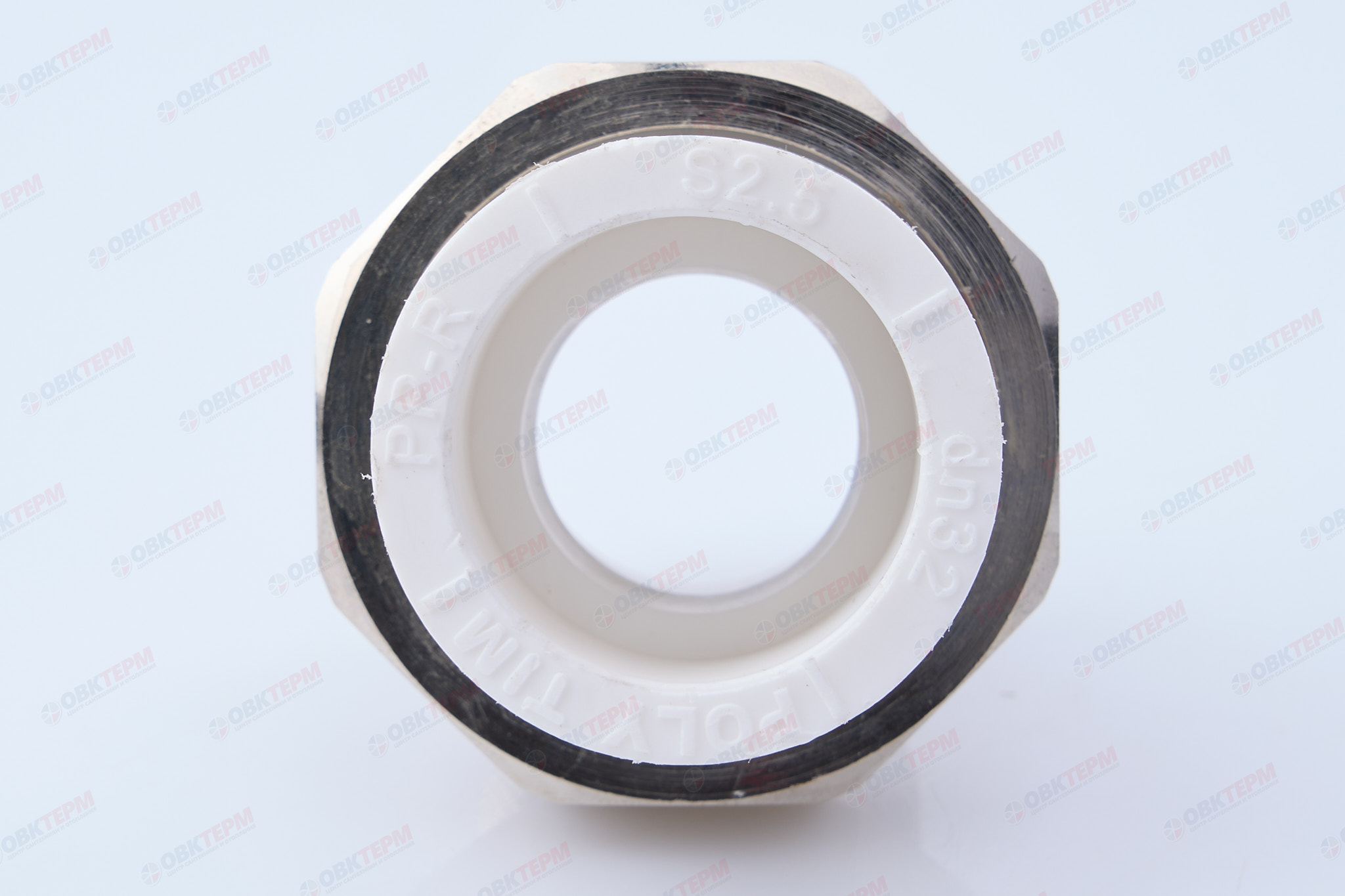 Разборное соединение 32 * 1" н    (белый)  (TIM) - Изображение №5