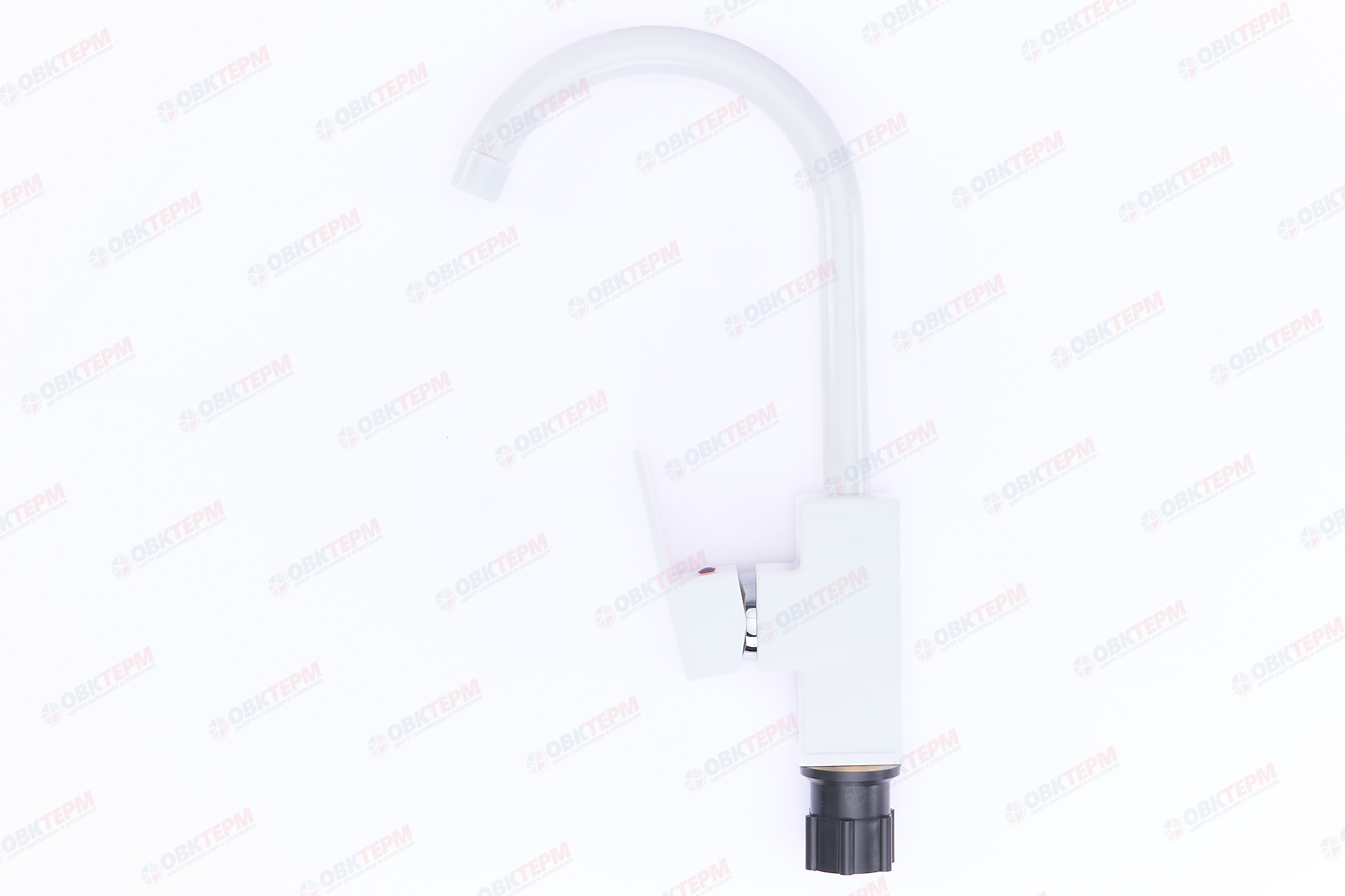 Смеситель д/кухни PLAMIX KUBUS-011 SET White (с подводкой) (20 шт/ящ) - Изображение №5