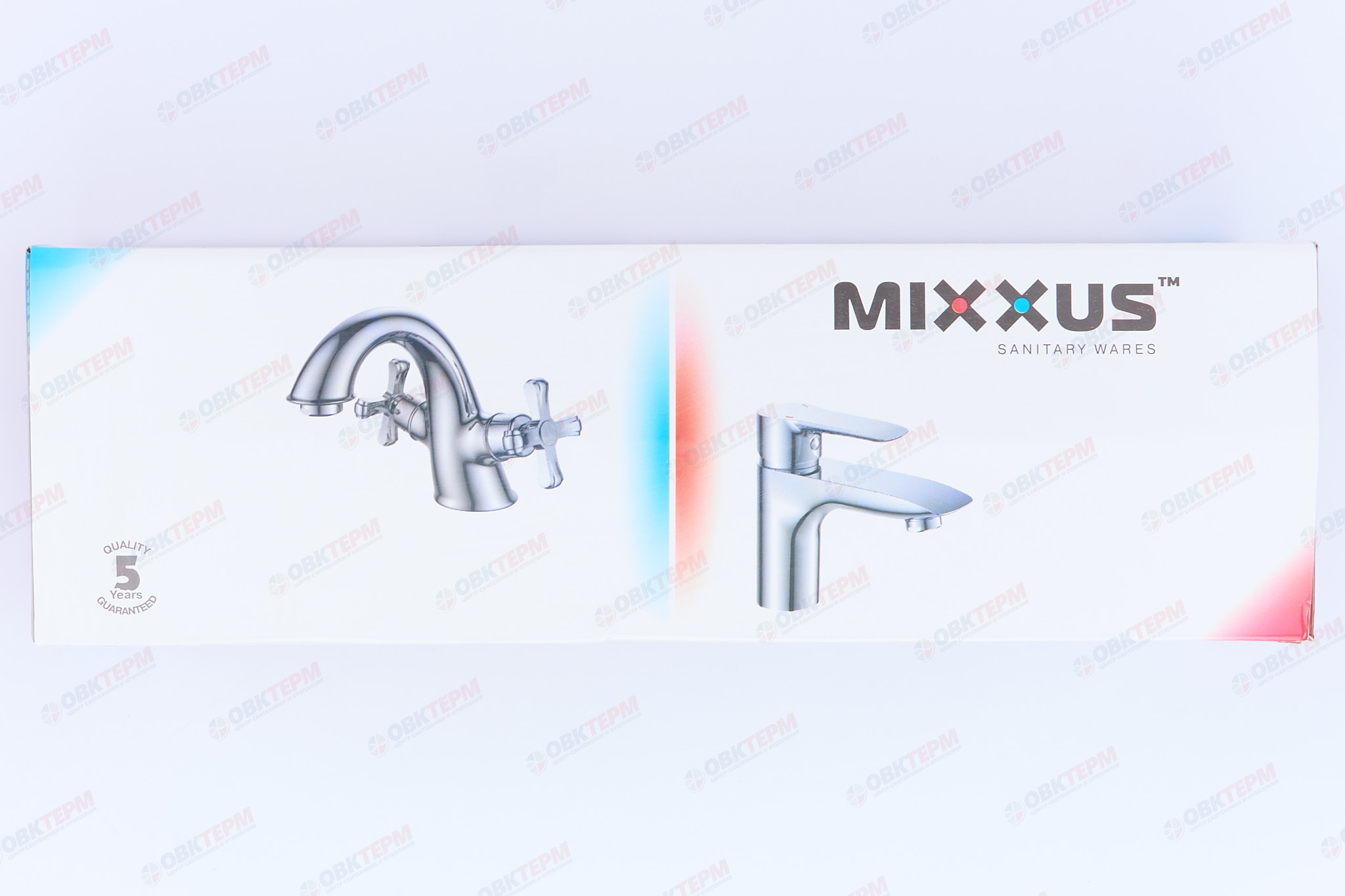 Смеситель д/ванны буксовый MIXXUS SMES 140 EURO  РЕЗИНА  (10 шт/ящ) - миниатюра №6