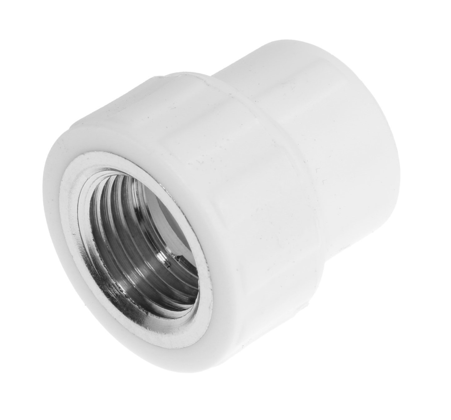 МРВ  20 * 3/4"    БЕЛАЯ PP-R    (RTP)    (90/15) - Изображение №1