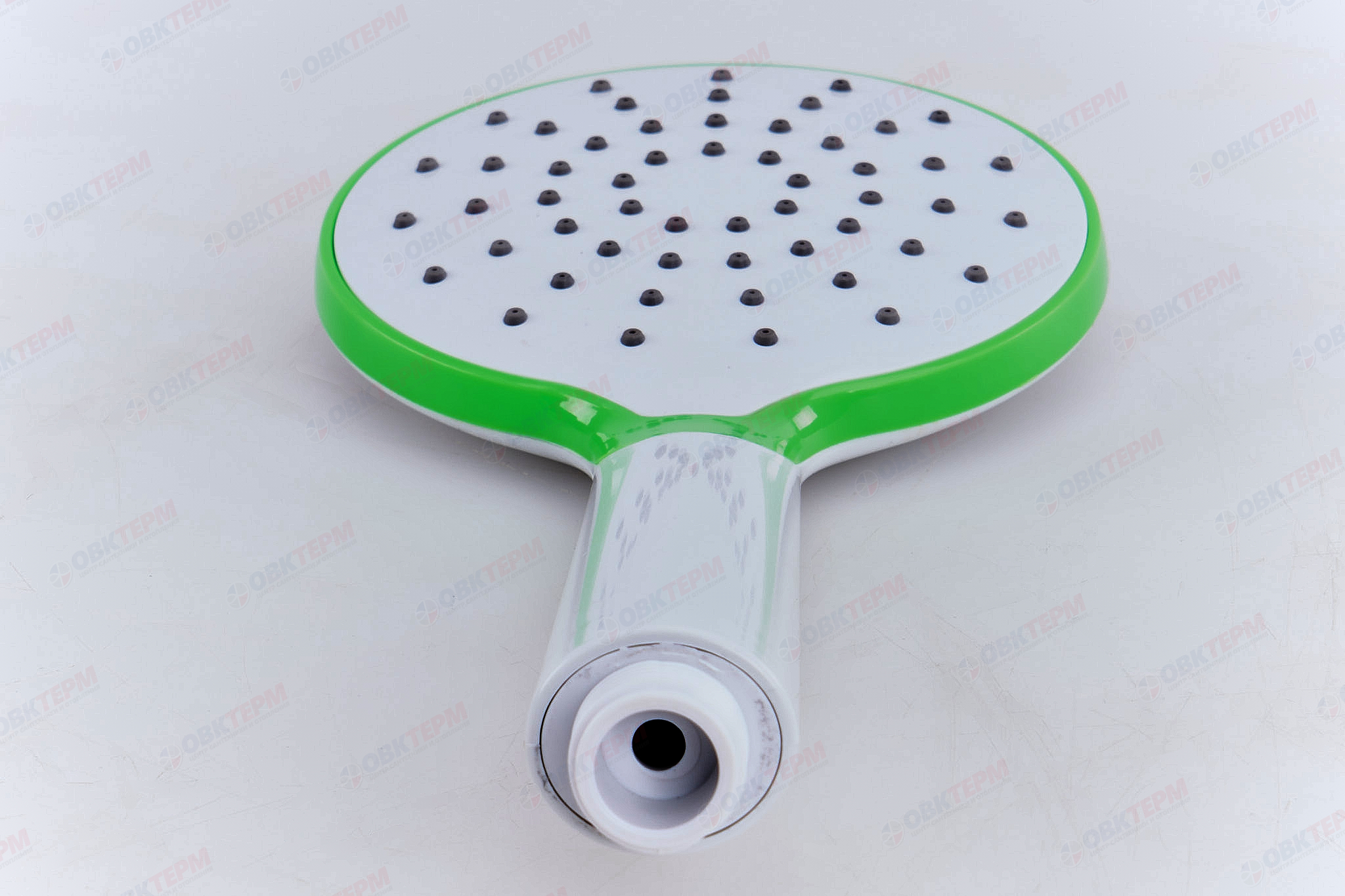 Лейка д/душа ручная ZERIX  SH-35 GREEN ( 1 режим)  (100 шт/ящ) - Изображение №4